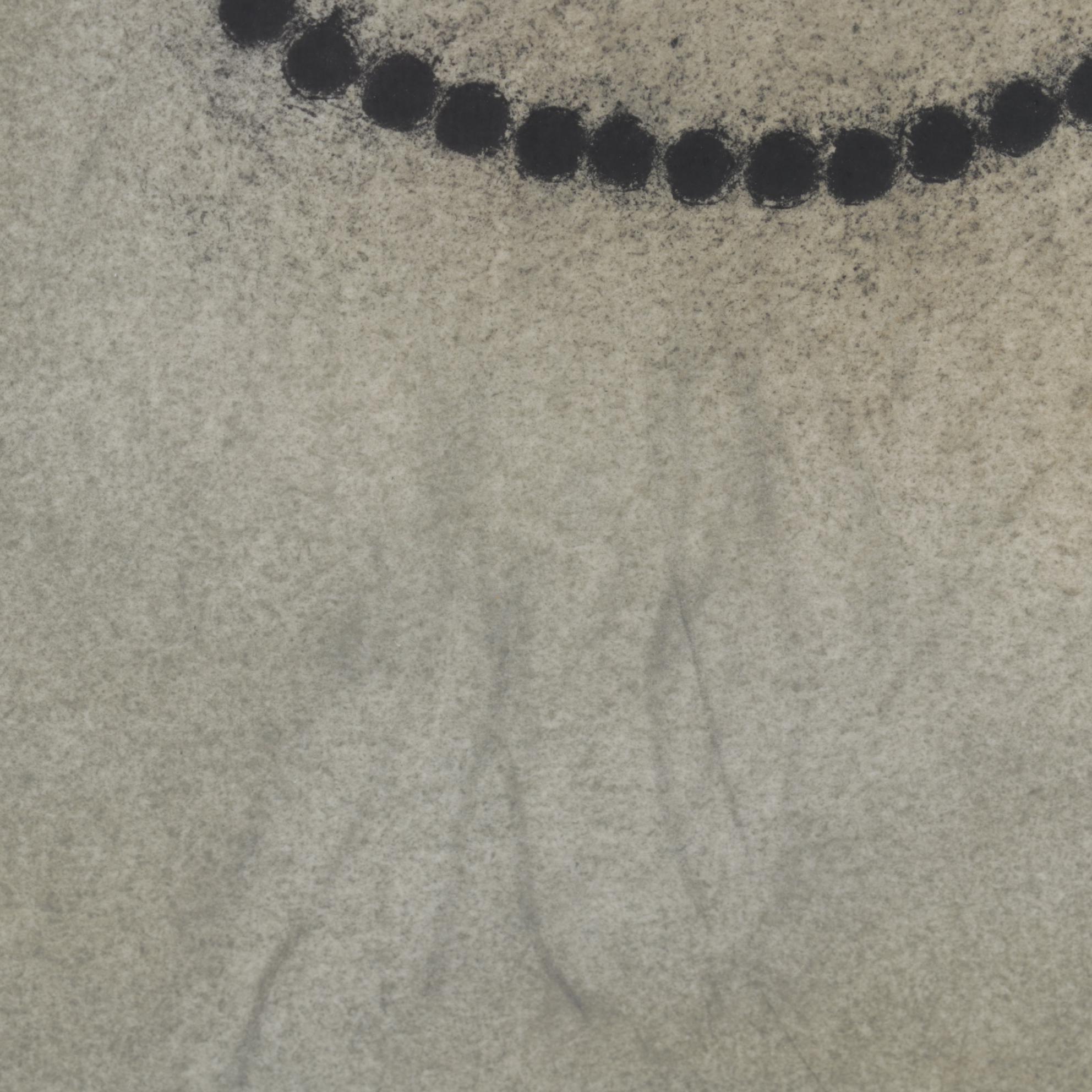 Greg Murr Pastel and Charcoal Drawing "The Way Things Are," 1999