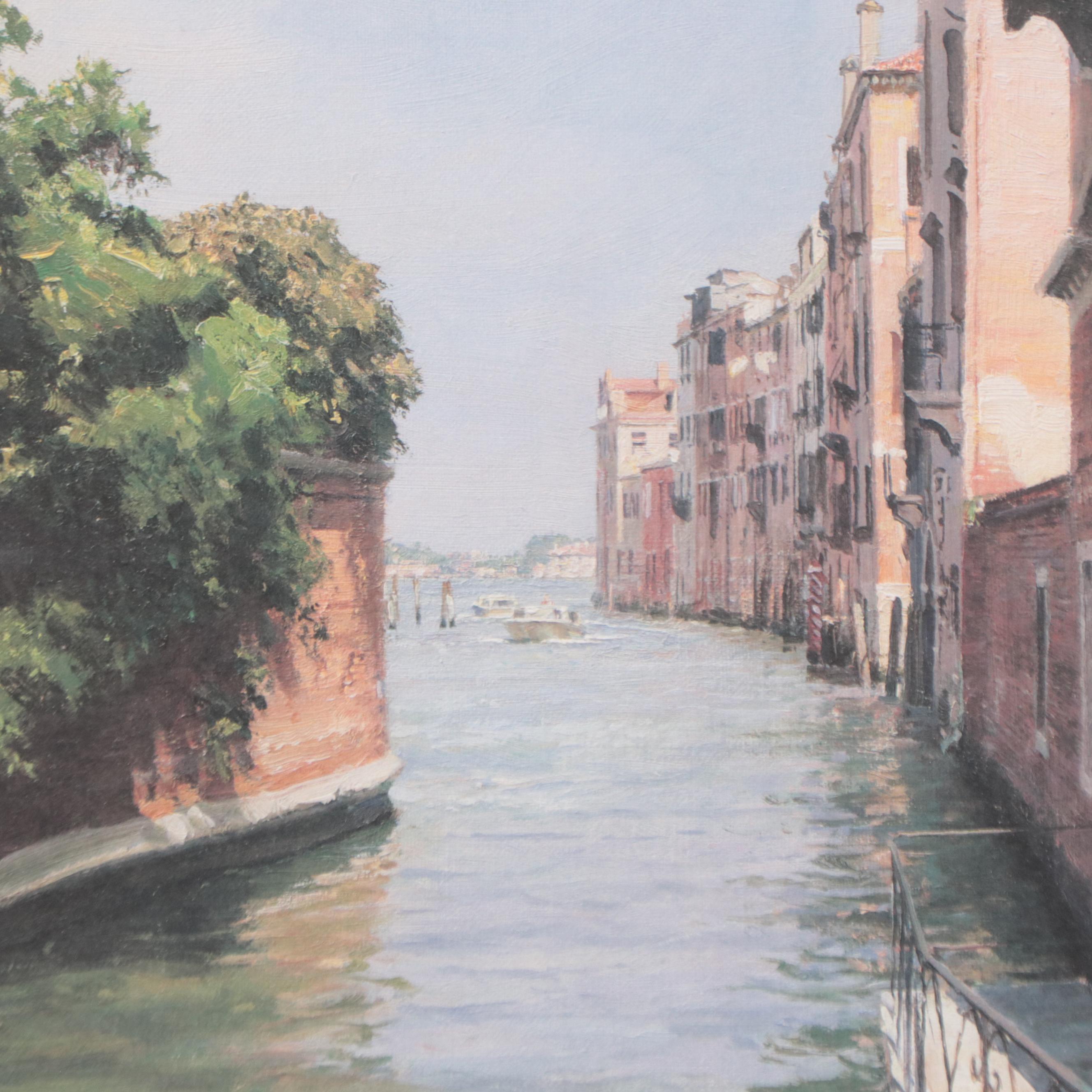 John Stobart Offset Lithograph "Venice," 2000