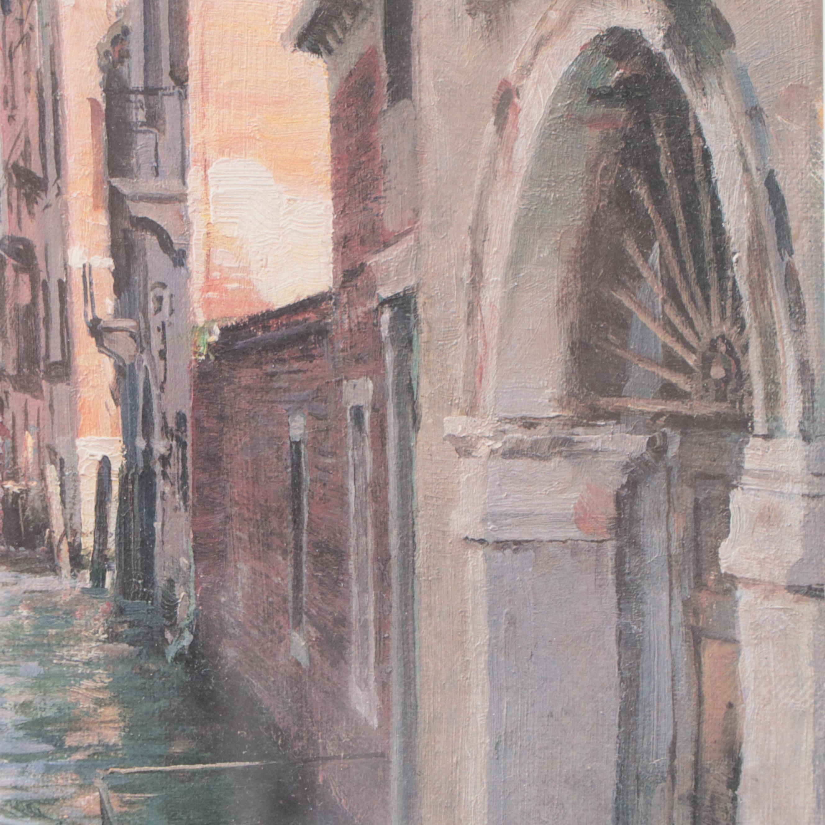 John Stobart Offset Lithograph "Venice," 2000
