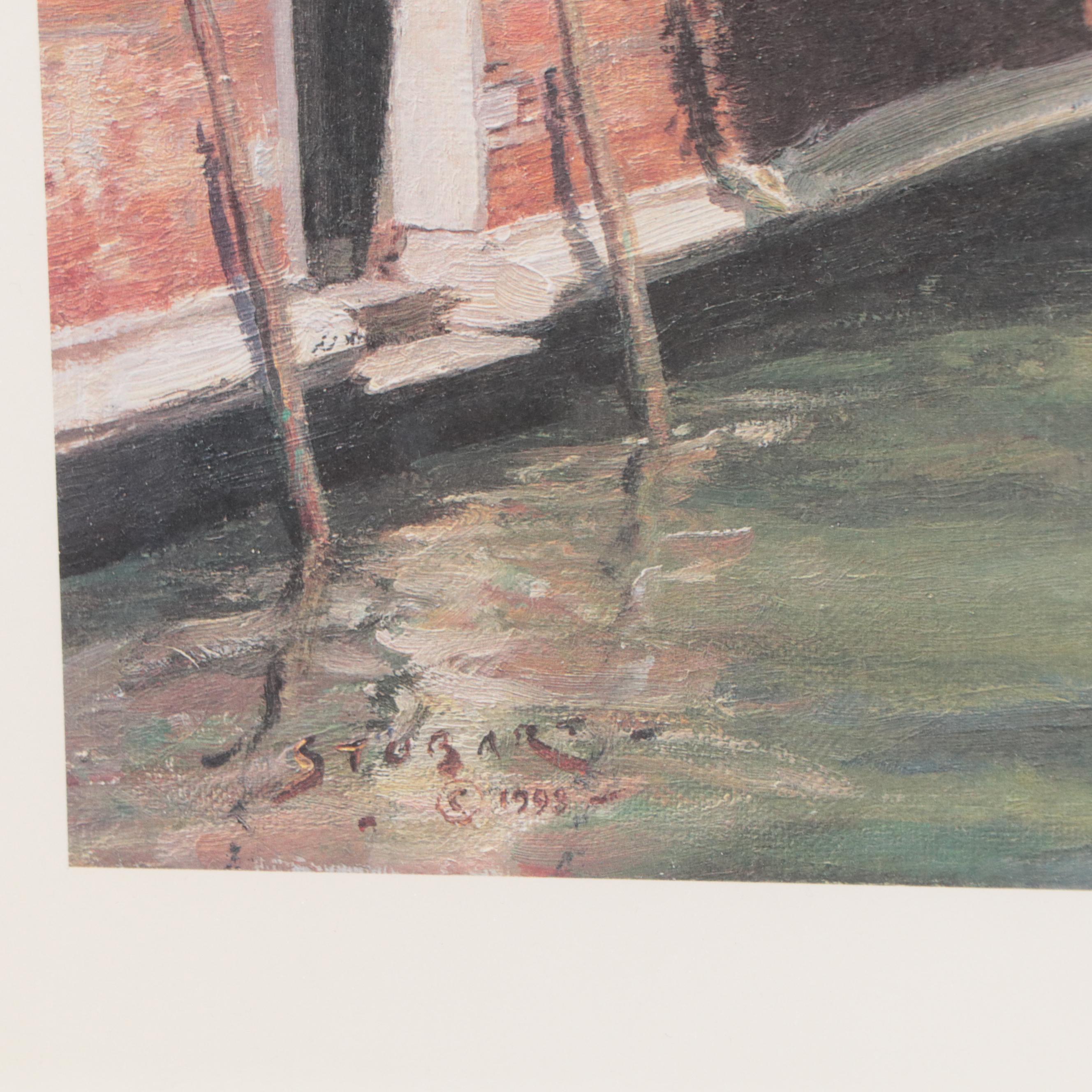 John Stobart Offset Lithograph "Venice," 2000