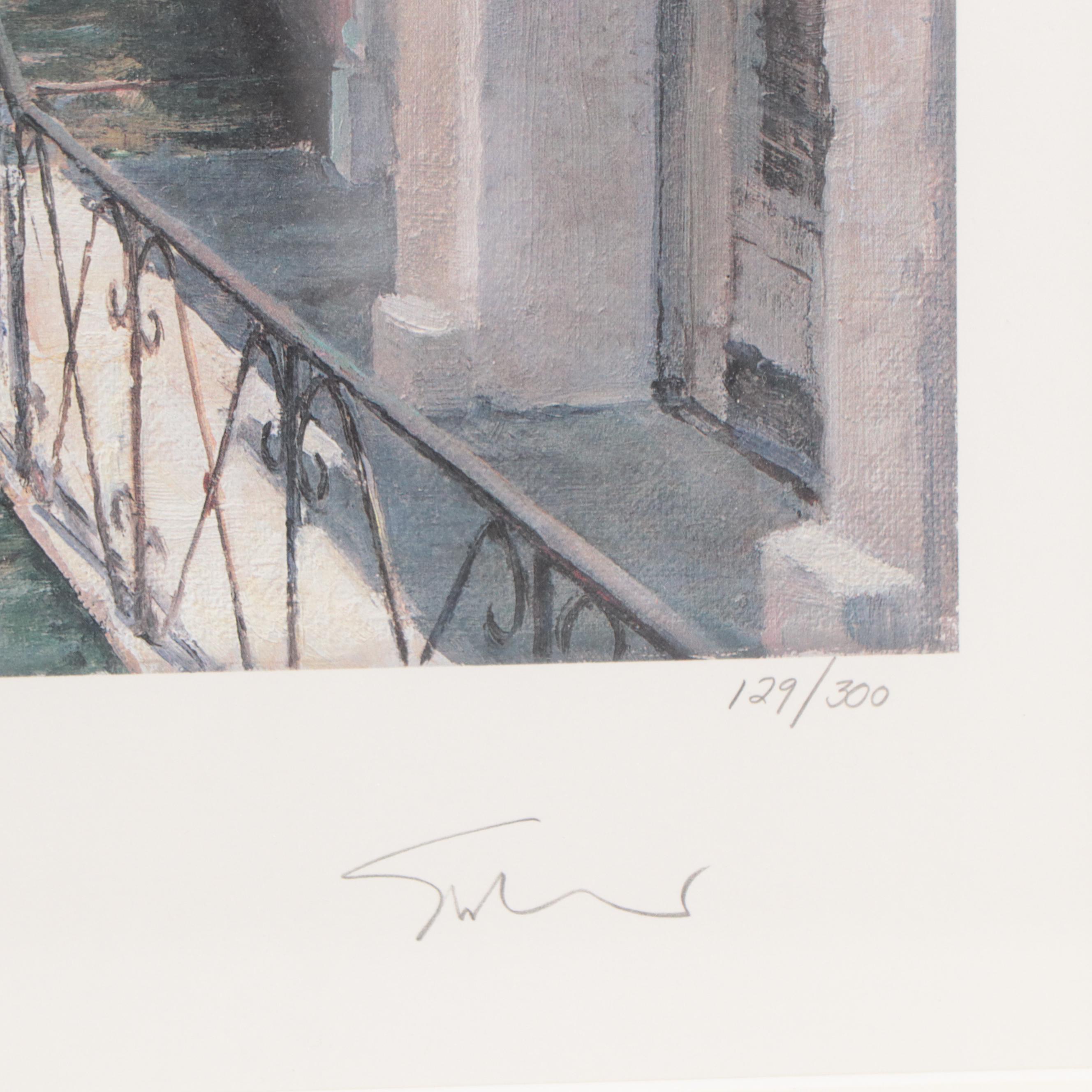 John Stobart Offset Lithograph "Venice," 2000