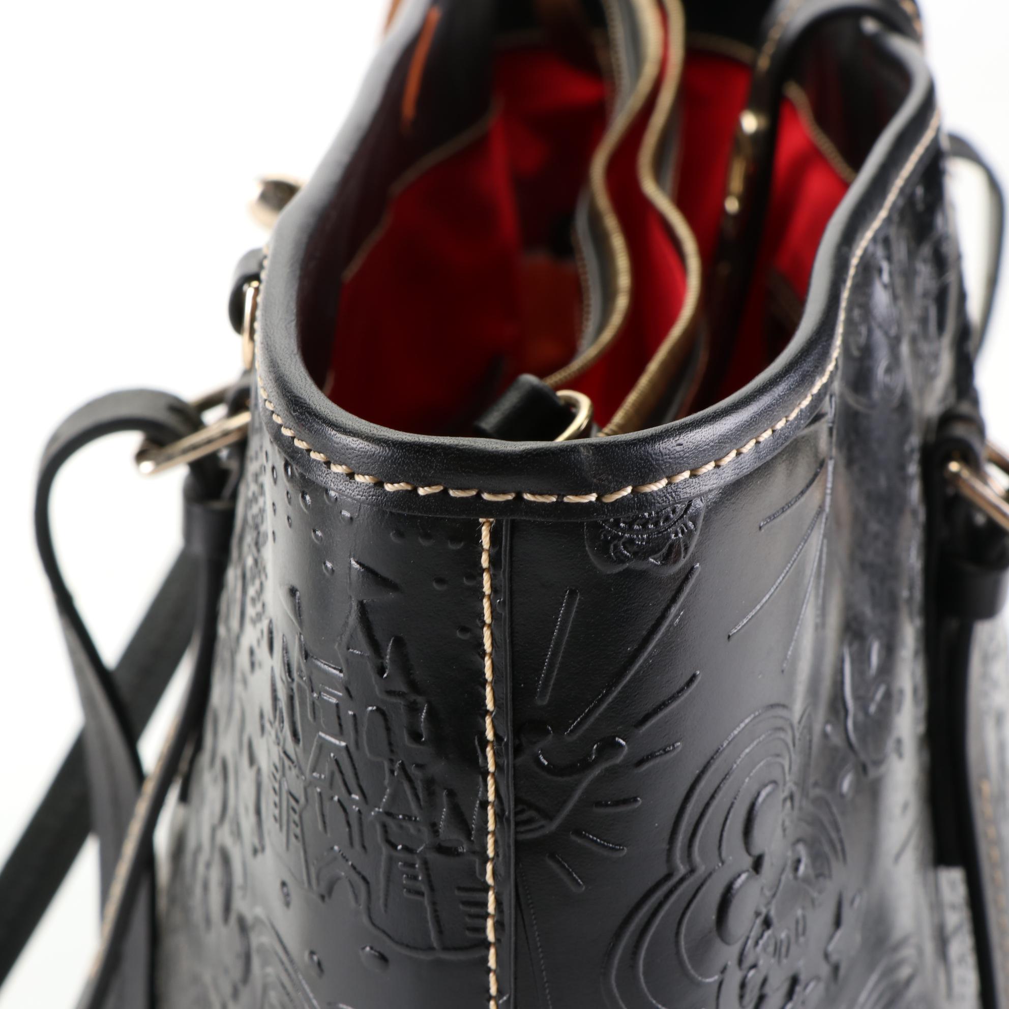Dooney & Bourke Disney Tote Bag in Embossed Leather
