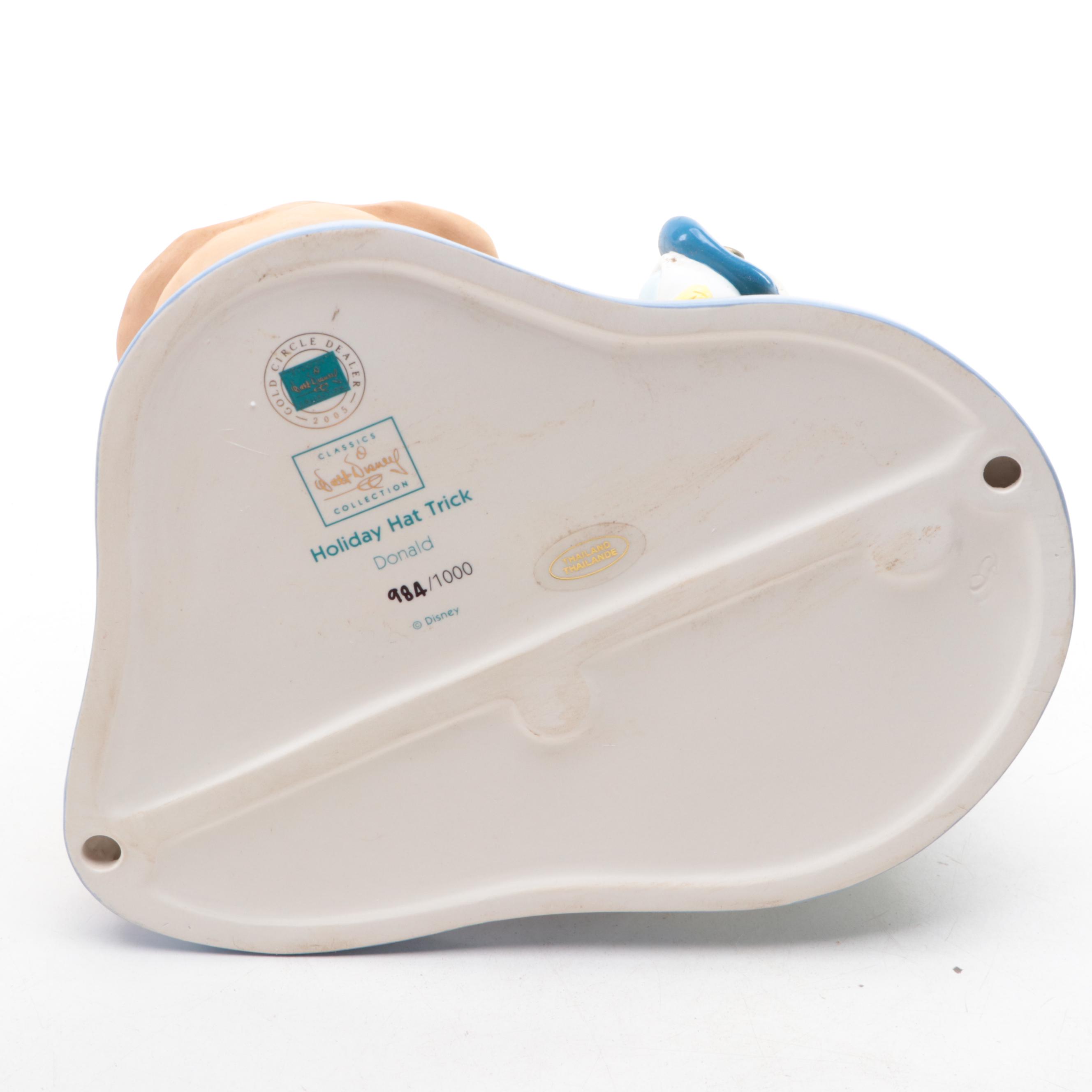 Walt Disney Classics Collection "Holiday Hat Trick" Figural Group