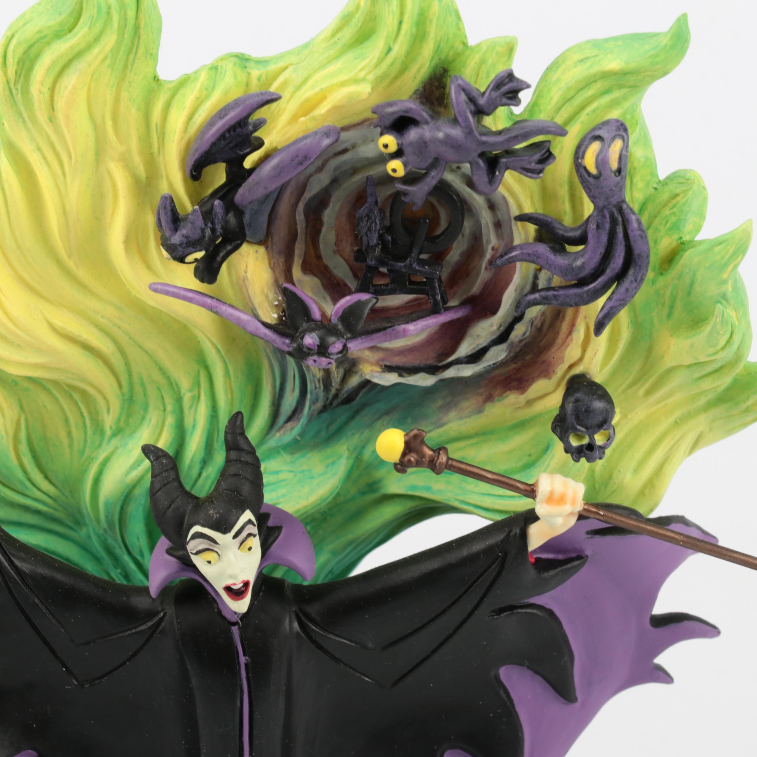 Olszewski Studios Disney Showcase Collection "A Spell is Cast" Figural Group