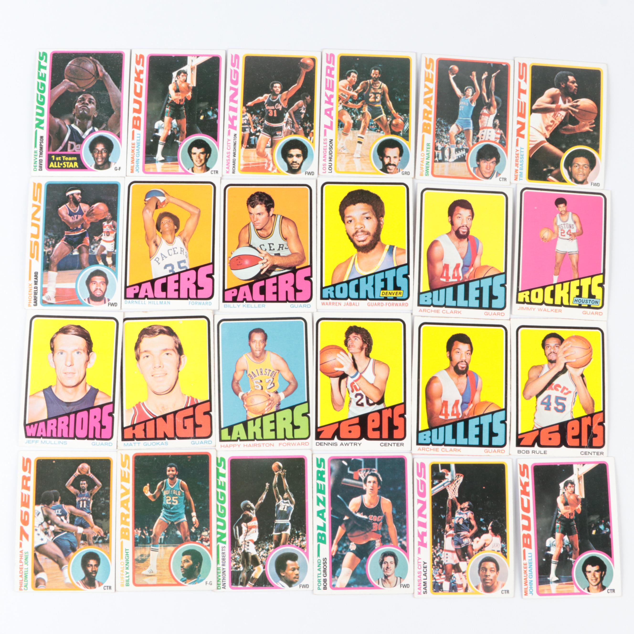 Larry Bird with Magic Johnson Graded Basketball Cards and More, 1970s–2020s