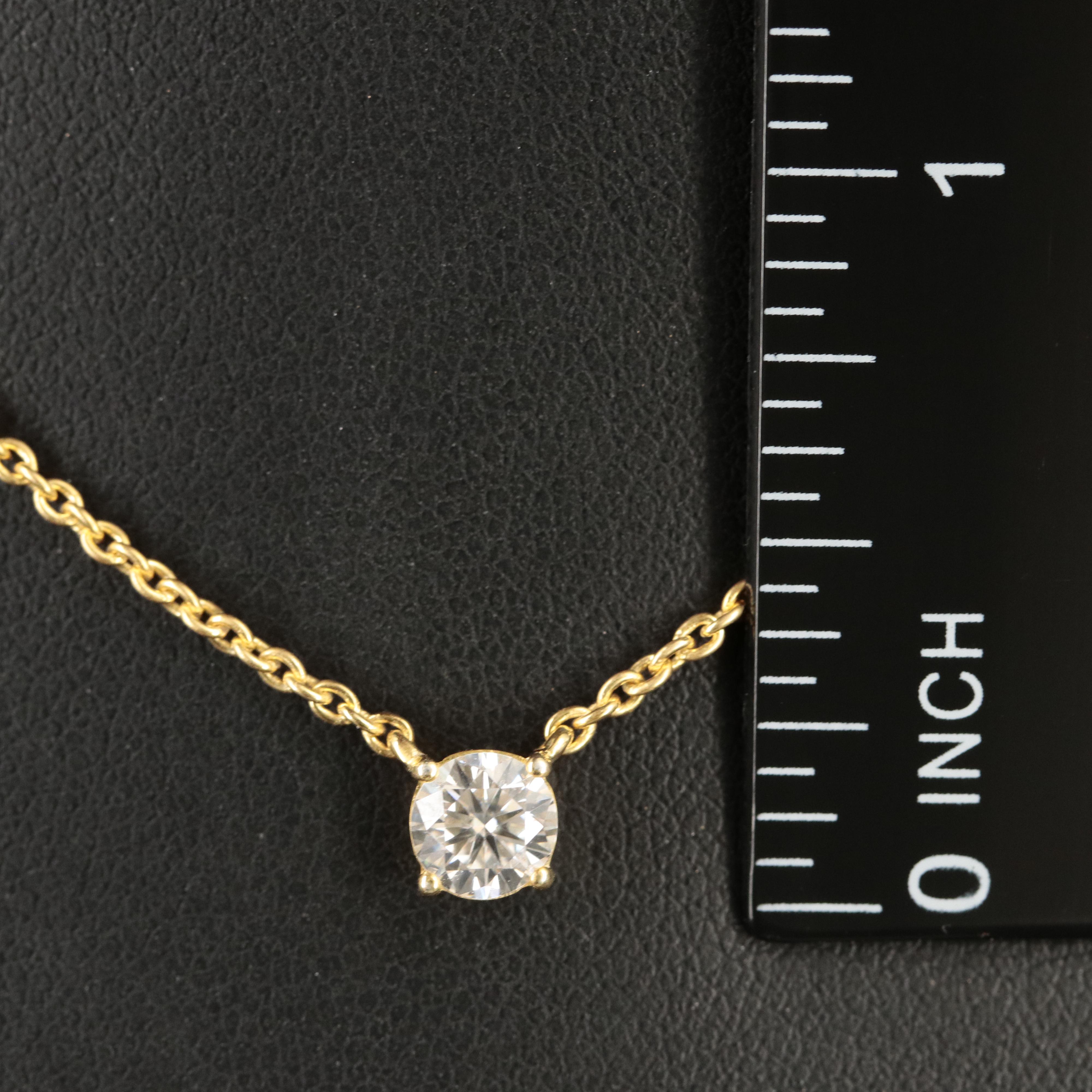 Sterling Moissanite Necklace