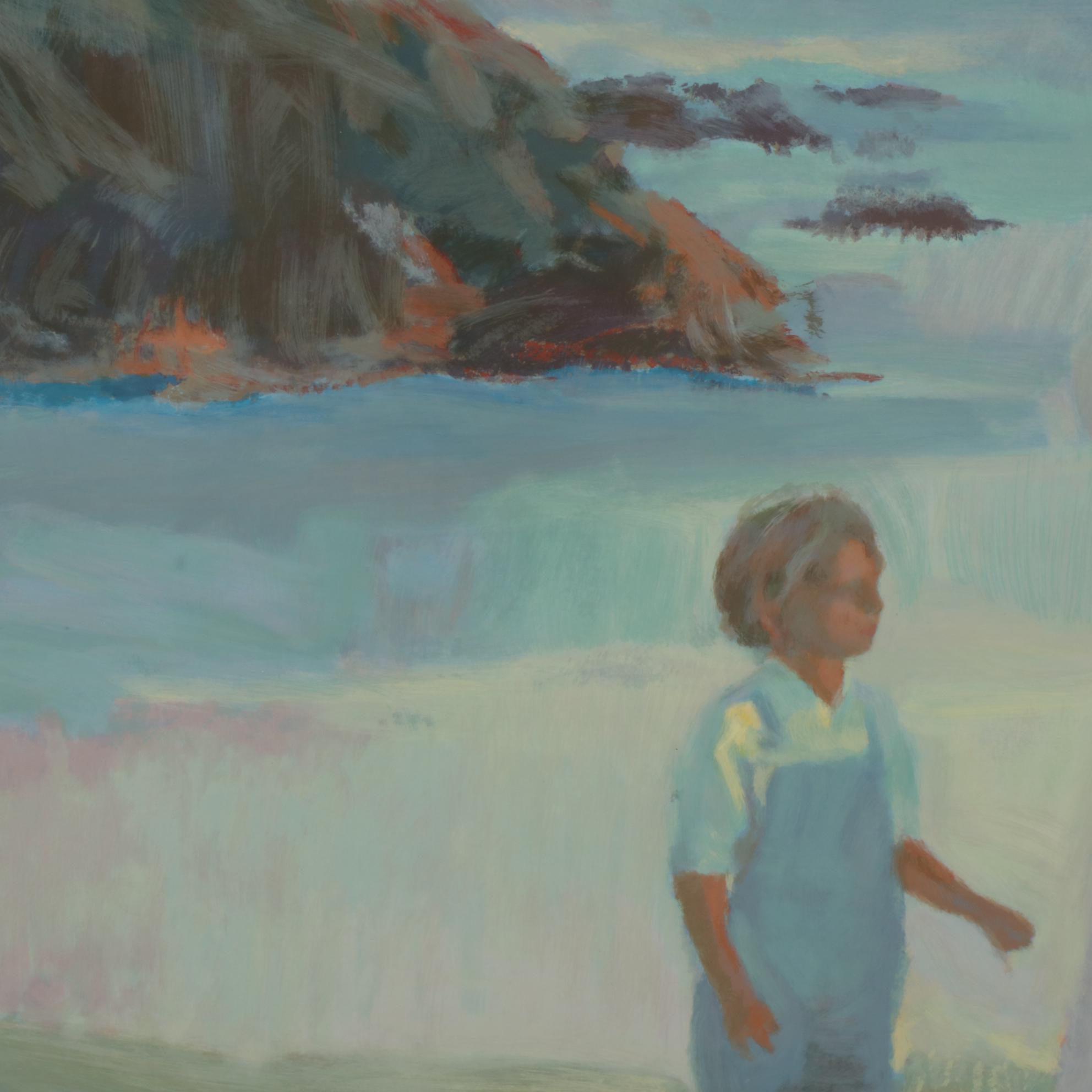 Don Hatfield Serigraph "Peaceful Days," Circa 1989