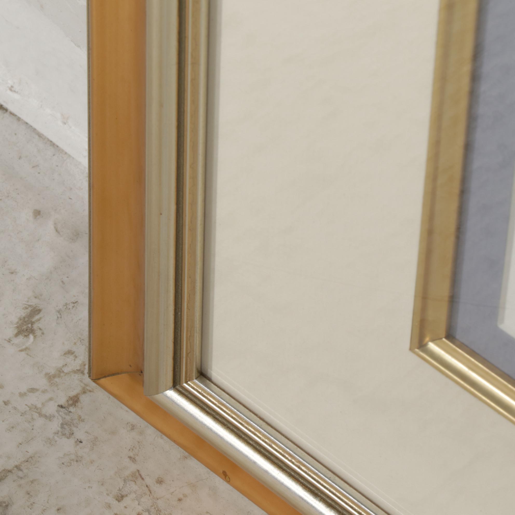 Don Hatfield Serigraph "Peaceful Days," Circa 1989