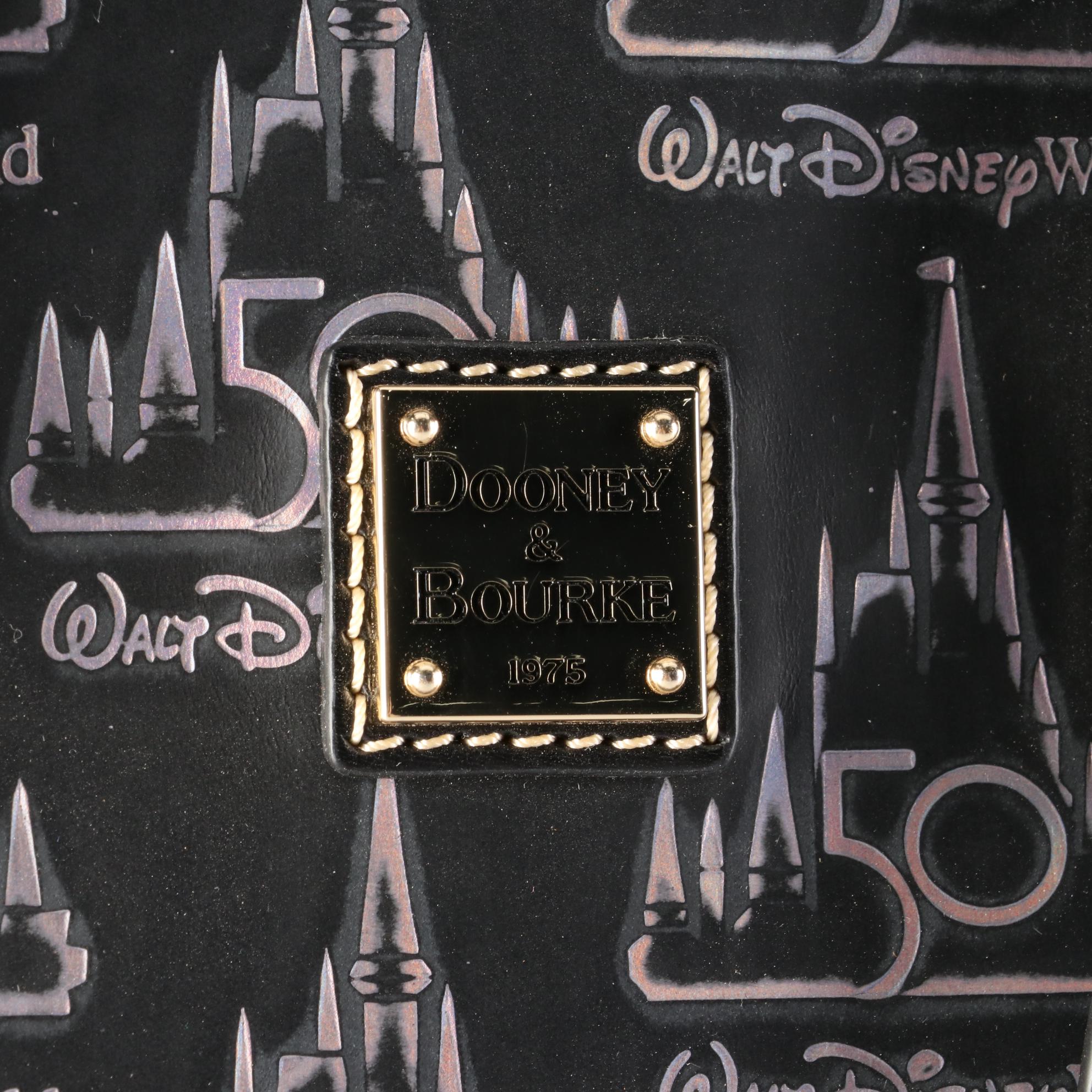 Dooney & Bourke Walt Disney World 50th Anniversary Tote in Printed Leather