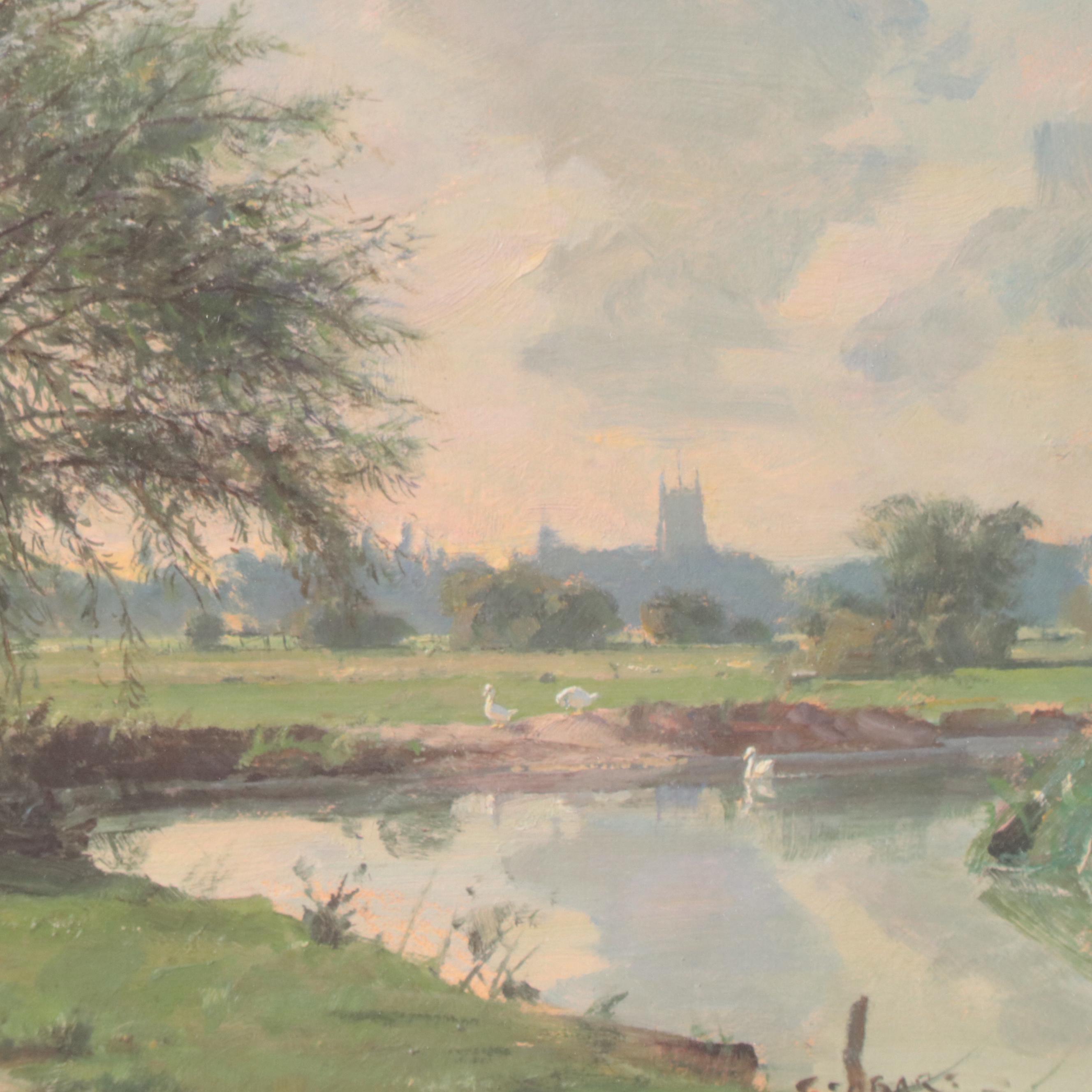 John Stobart Offset Lithograph "Dedham Vale," 2008