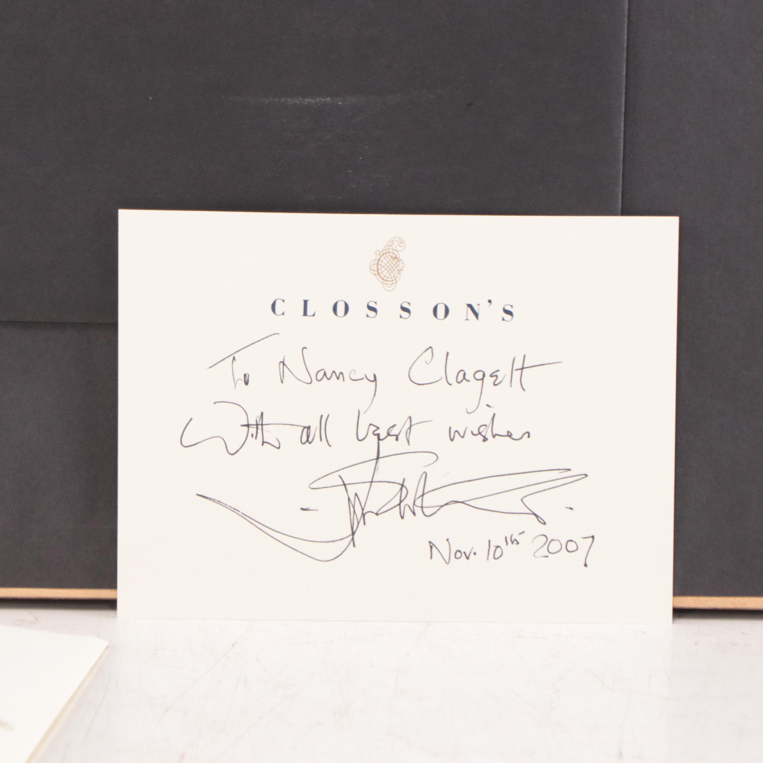 John Stobart Offset Lithograph "Bruges," 2005