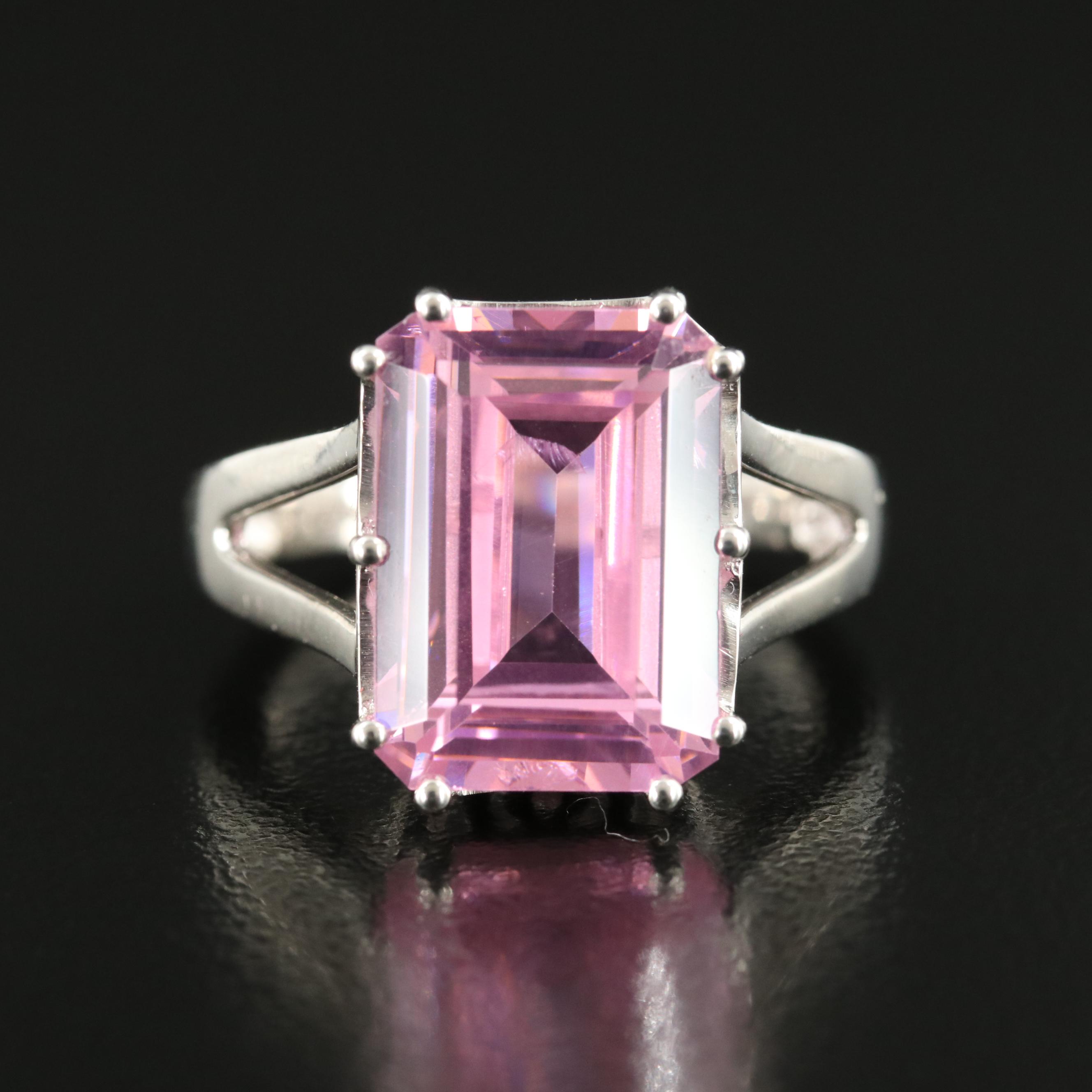 Sterling Cubic Zirconia Ring