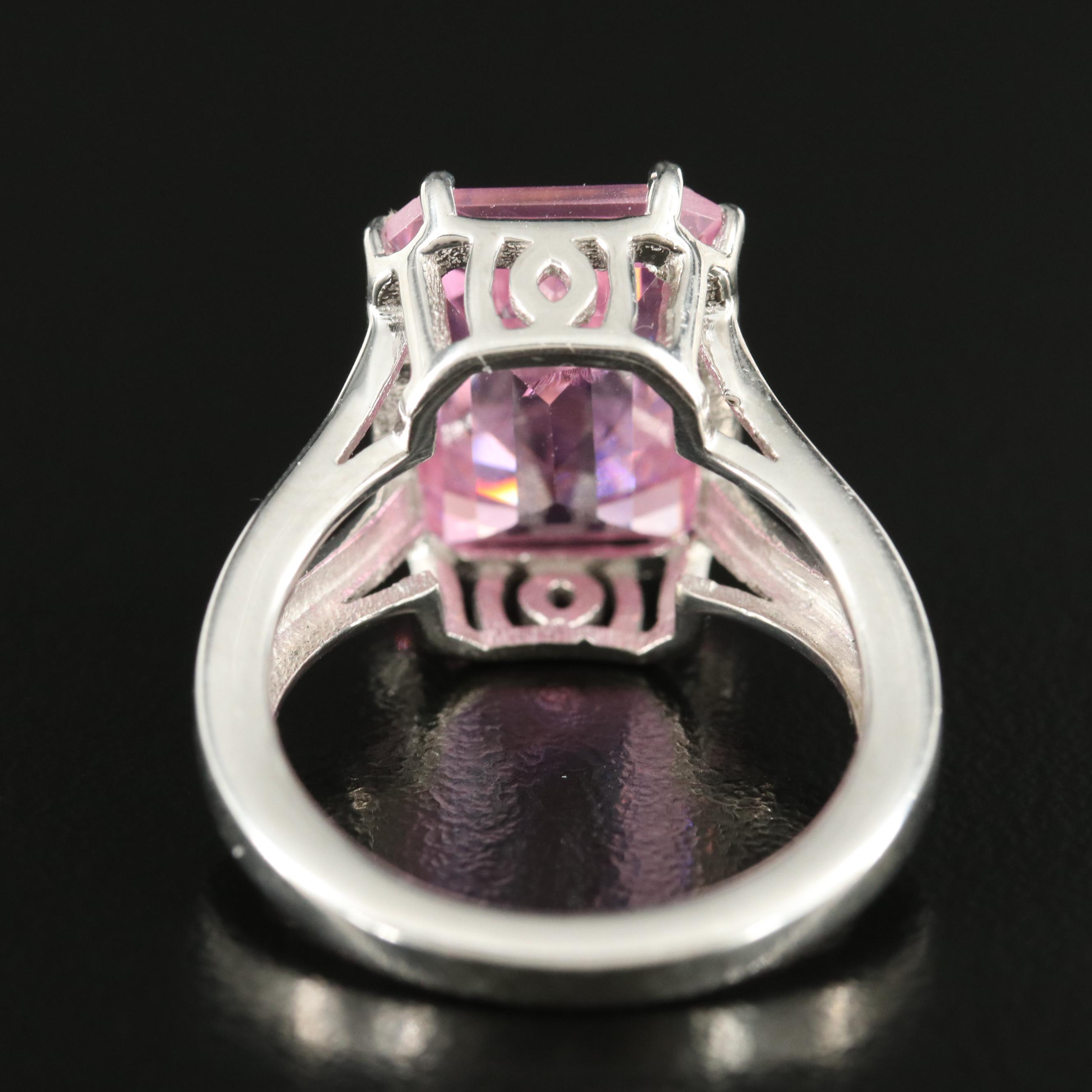 Sterling Cubic Zirconia Ring