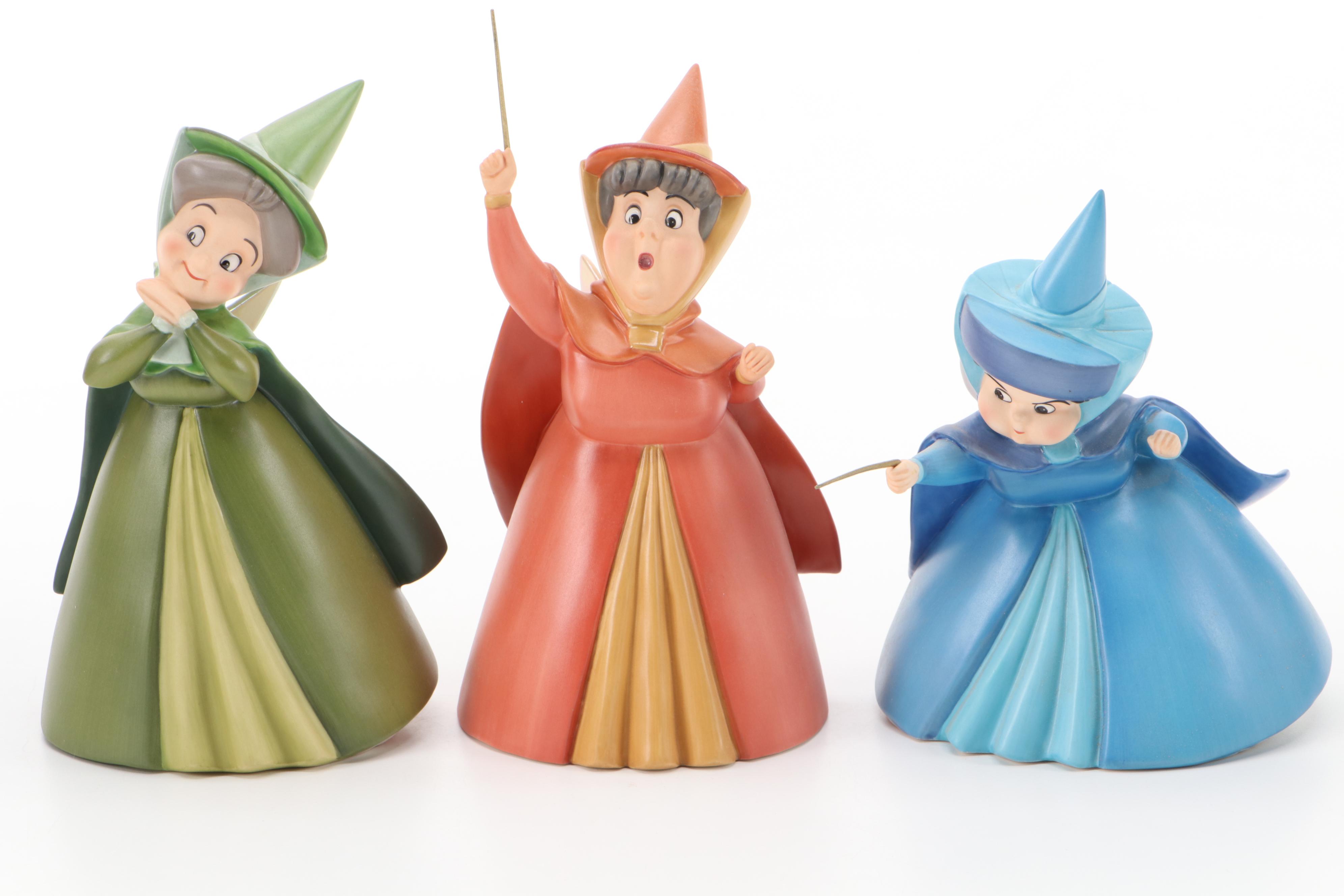 Walt Disney Classics Sleeping Beauty "Once Upon a Dream" and Other Figurines