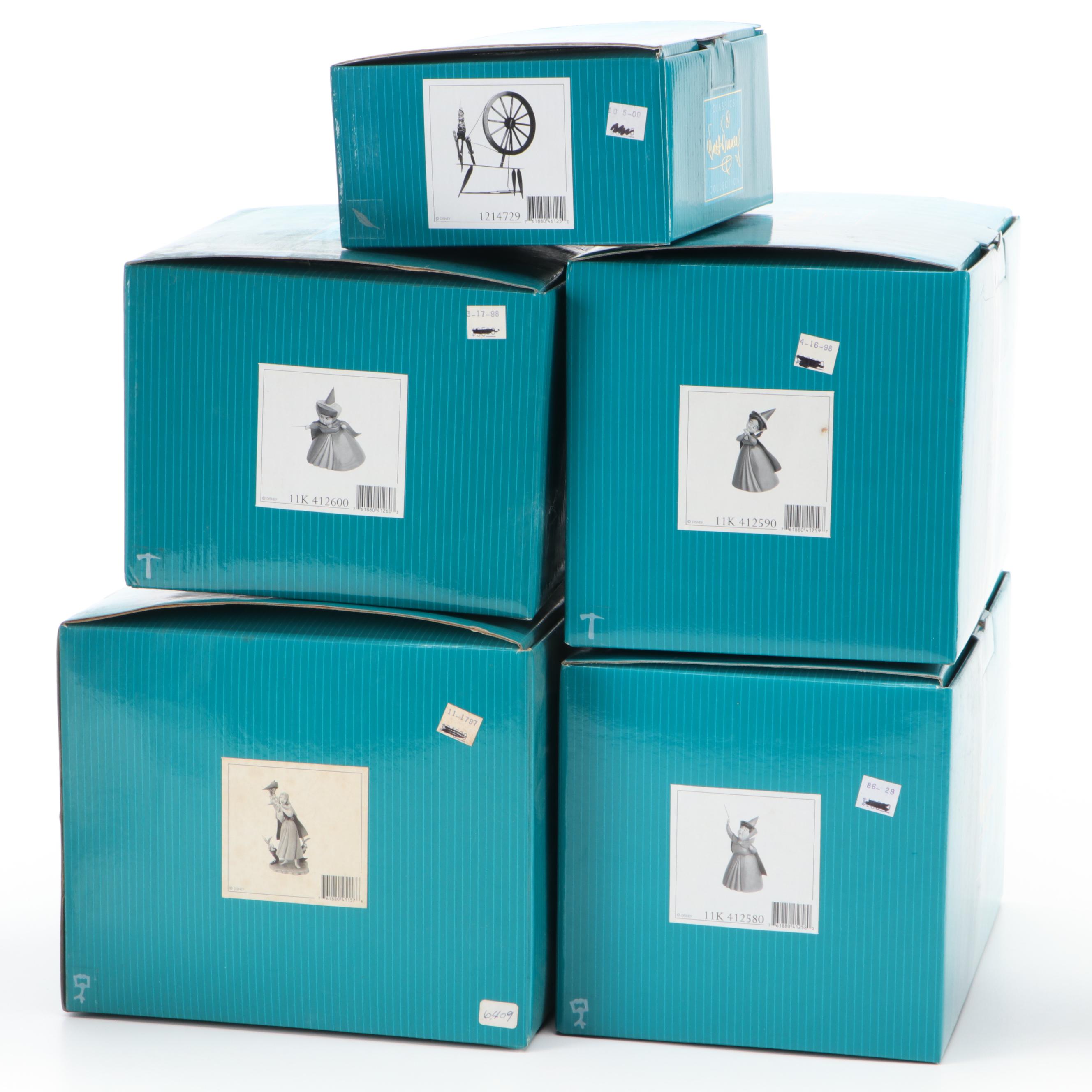 Walt Disney Classics Sleeping Beauty "Once Upon a Dream" and Other Figurines