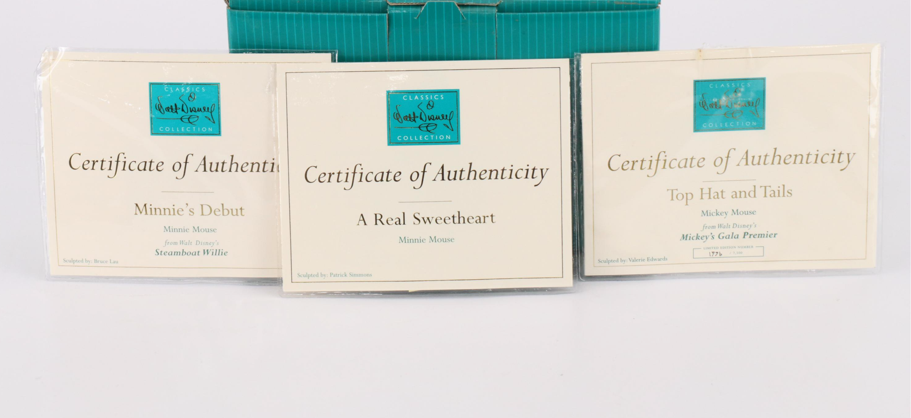 Walt Disney Classic Collection "A Real Sweetheart" and Other Figurines