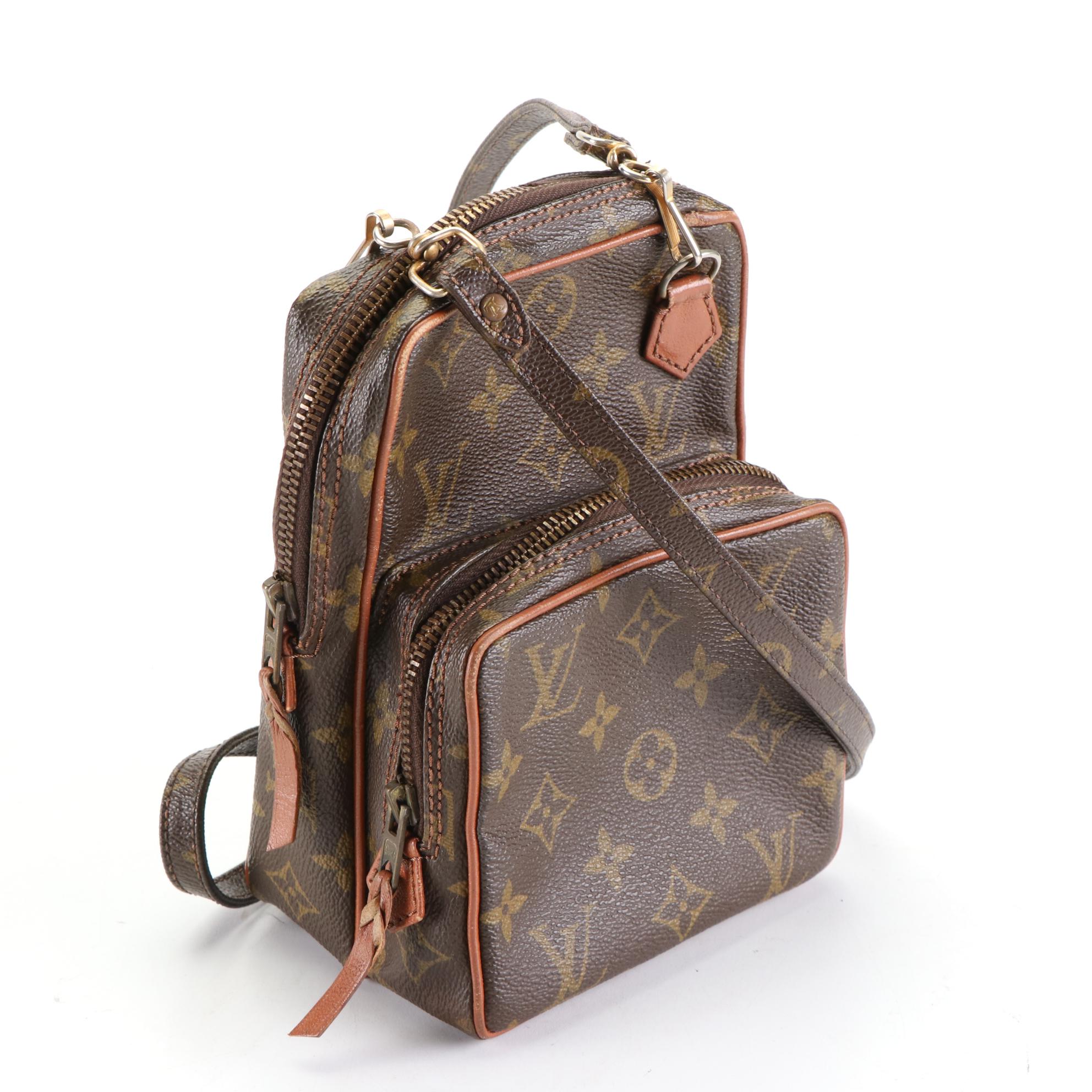 Louis Vuitton Amazone Crossbody Bag in Monogram Canvas and Leather