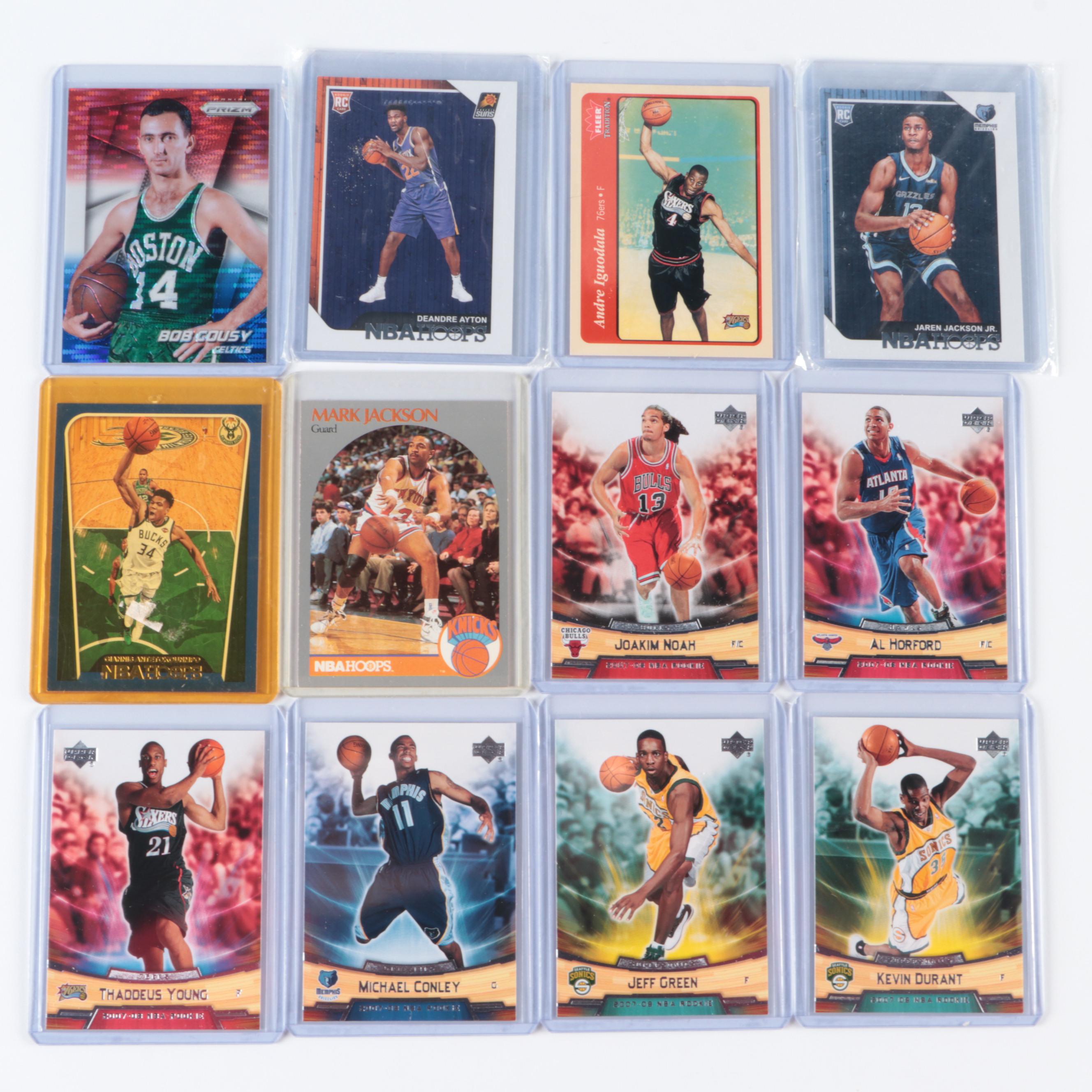 Larry Bird Graded with Kevin Durant Rookie and More Basketball Cards, 1970s–2021
