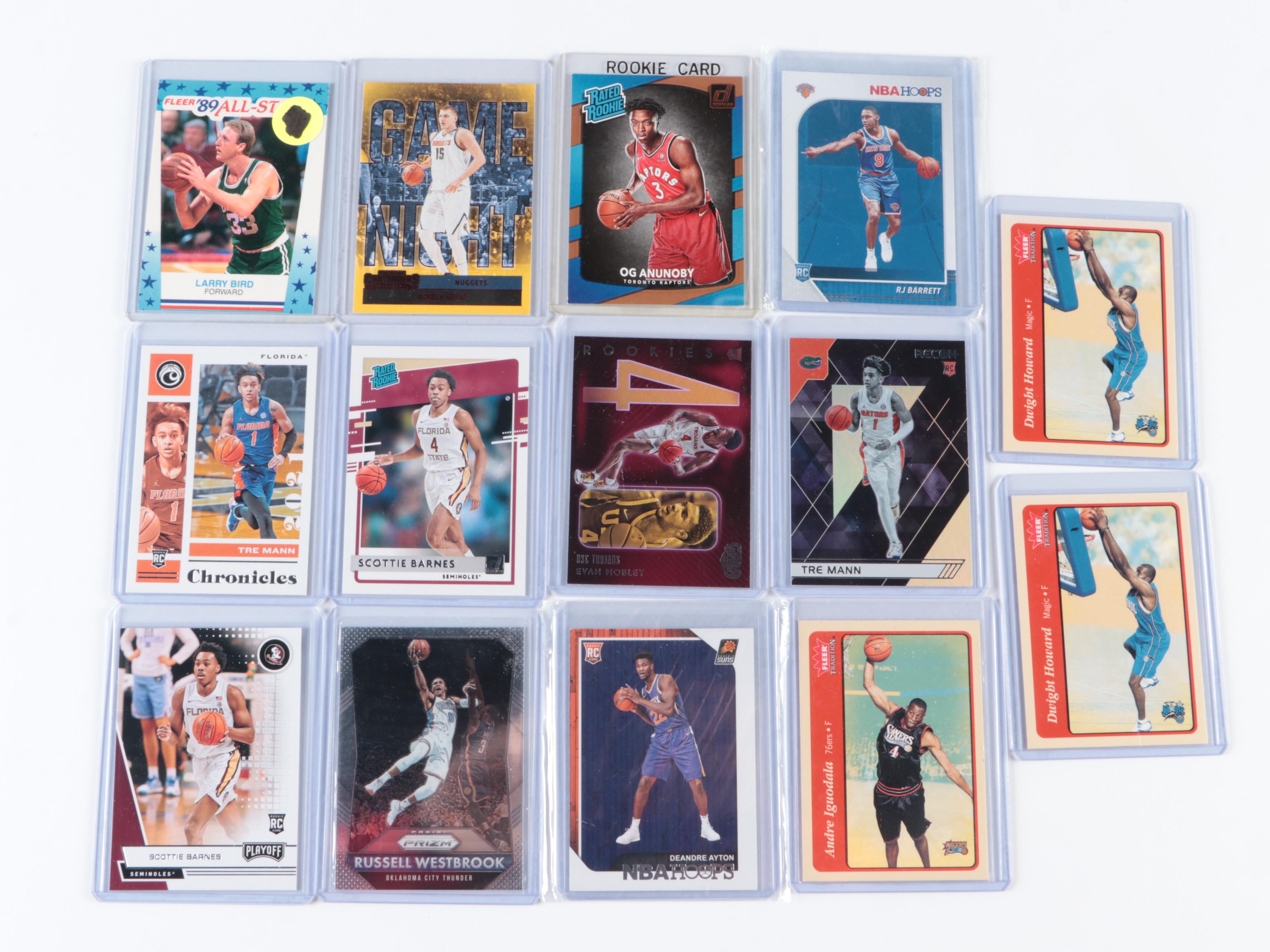 Larry Bird Graded with Kevin Durant Rookie and More Basketball Cards, 1970s–2021