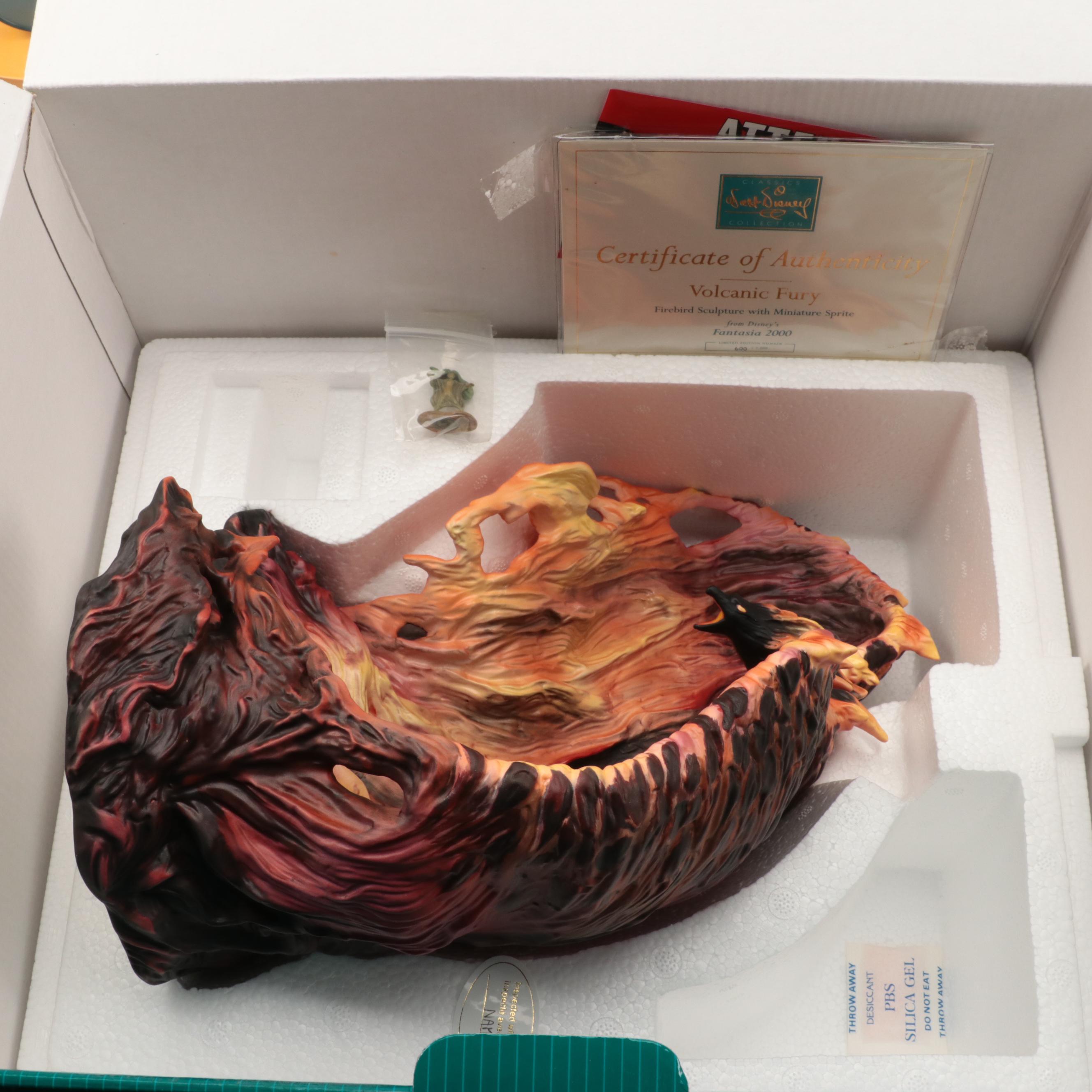 Walt Disney Classics Fantasia 2000 "Volcanic Fury" and Other Figurines