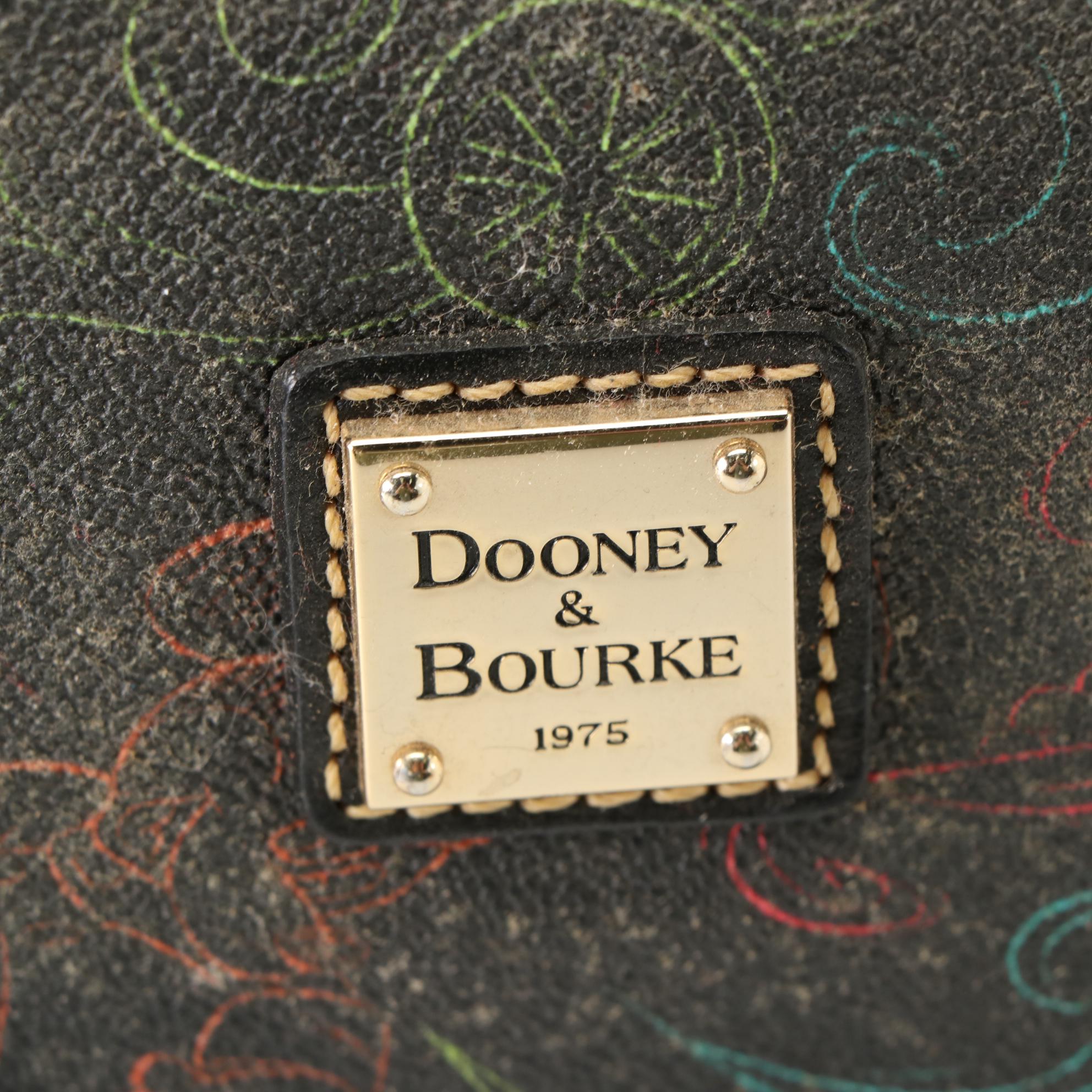 Disney Dooney & Bourke Satchel in Chef Mickey Coated Canvas