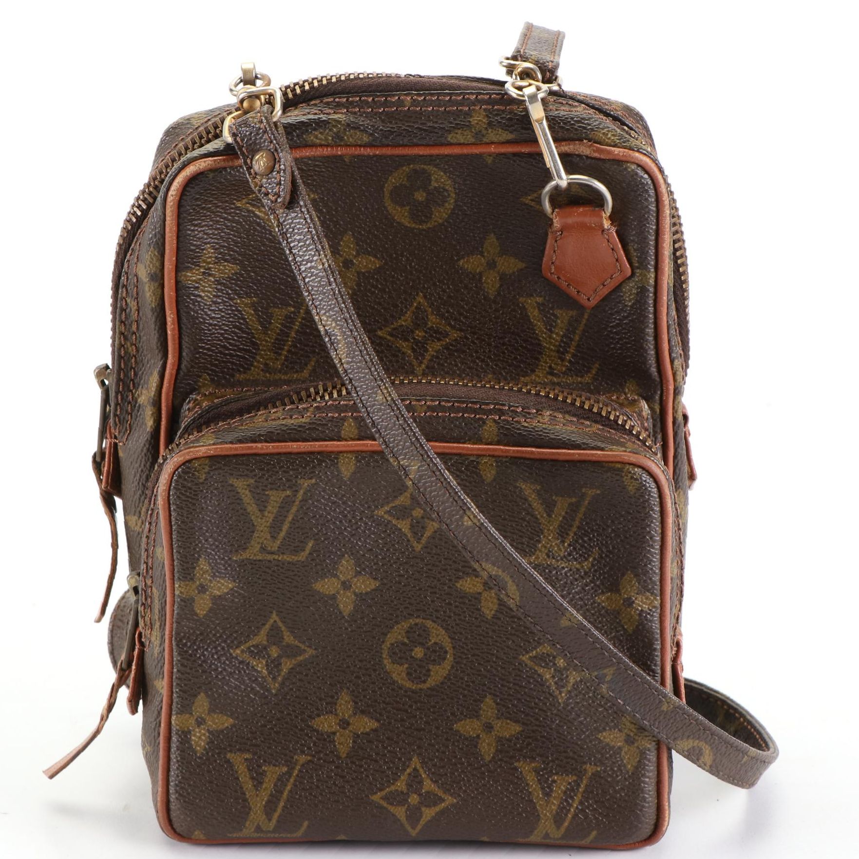 Louis Vuitton Amazone Crossbody Bag in Monogram Canvas and Leather
