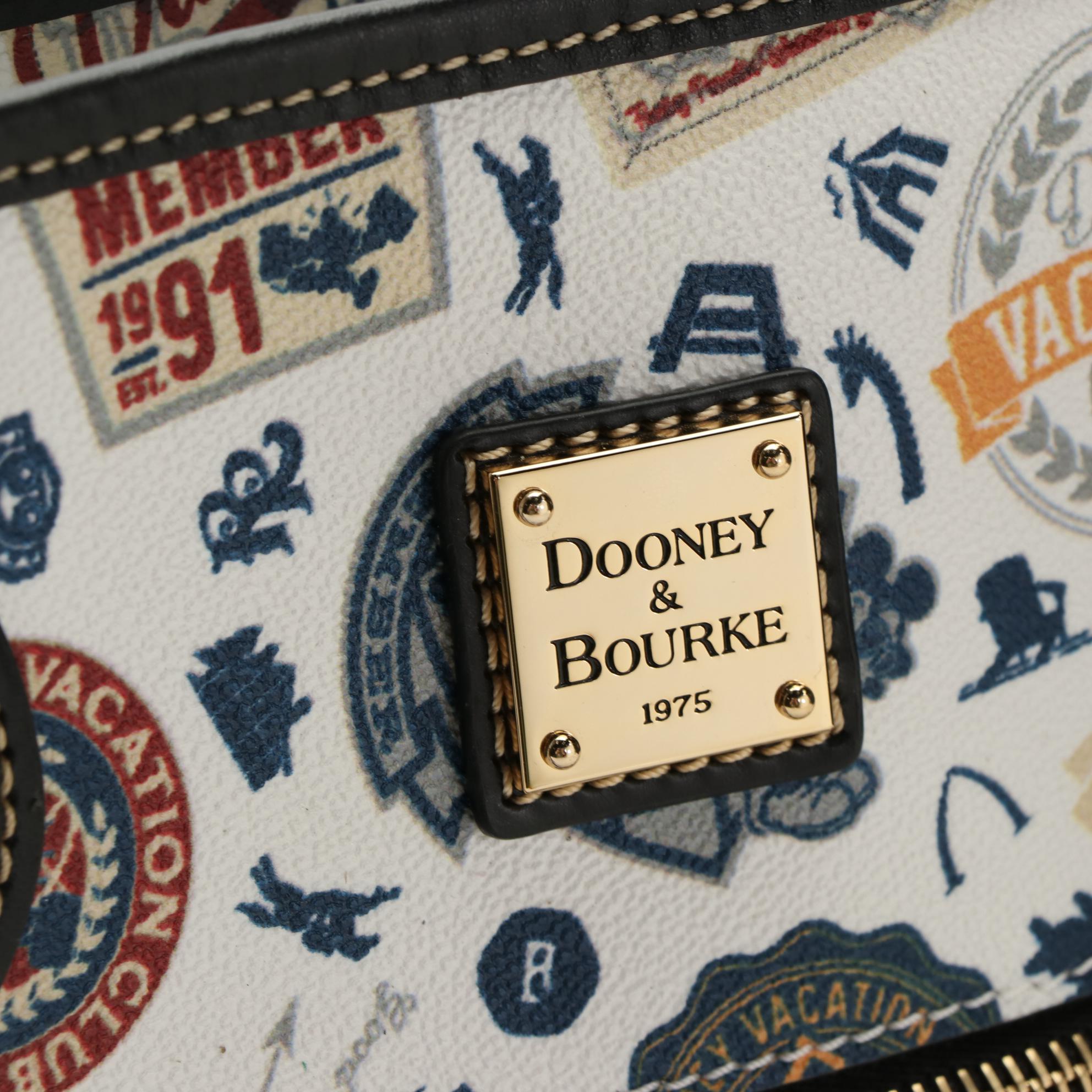 Disney Dooney & Bourke Tote in Disney Vacation Club Coated Canvas