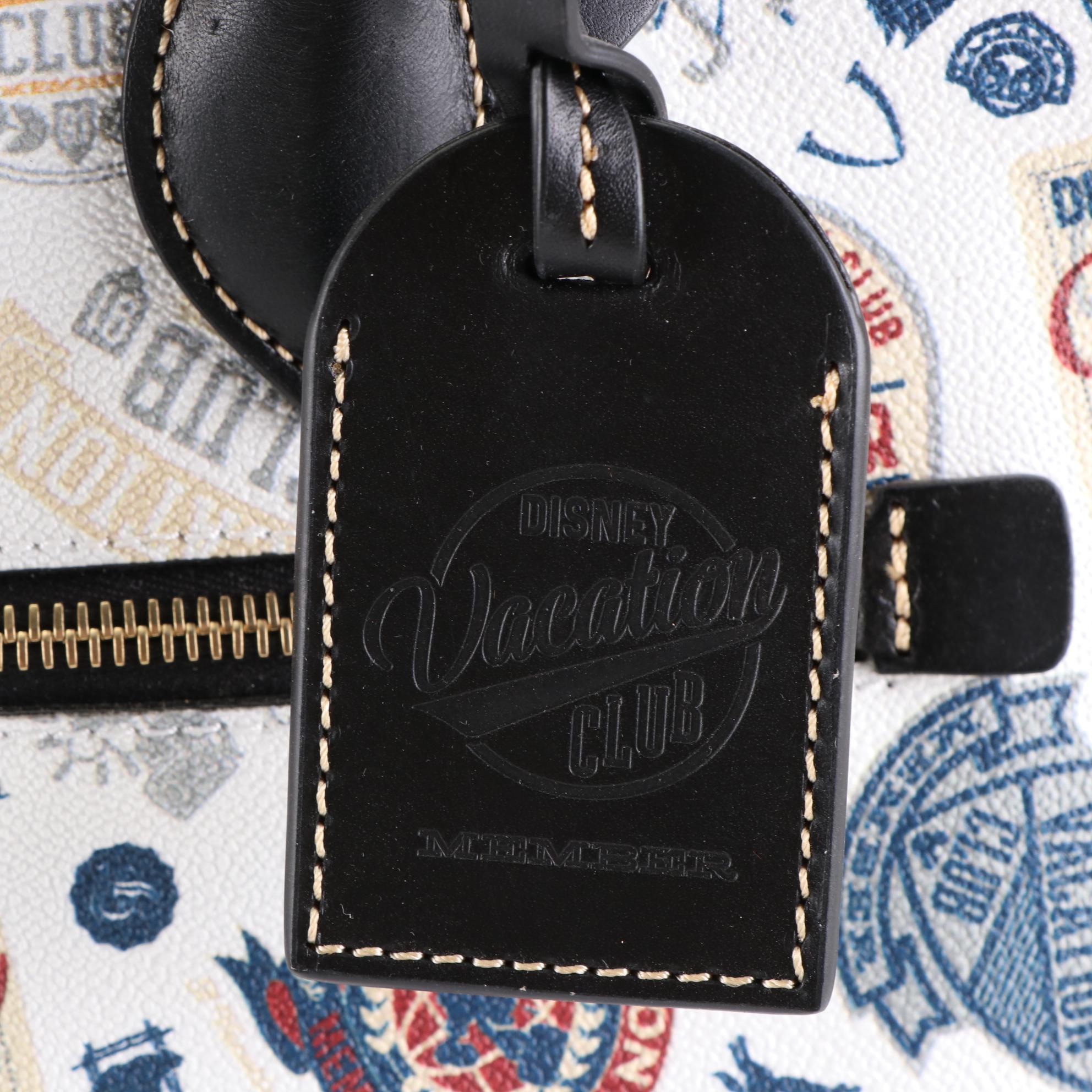 Disney Dooney & Bourke Tote in Disney Vacation Club Coated Canvas