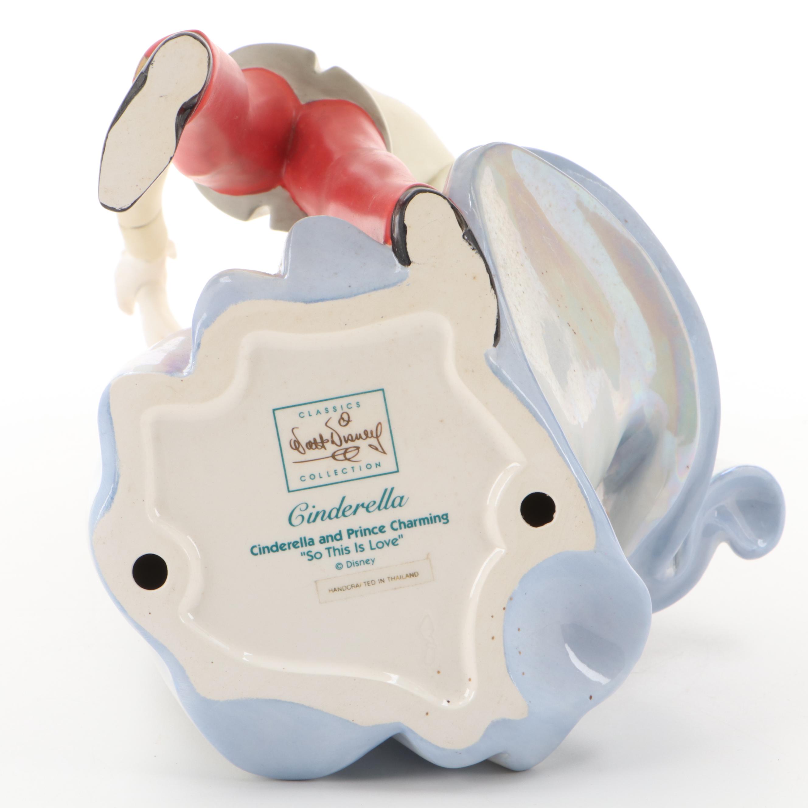 Walt Disney Classics Collection "So This Is Love" Porcelain Figurine