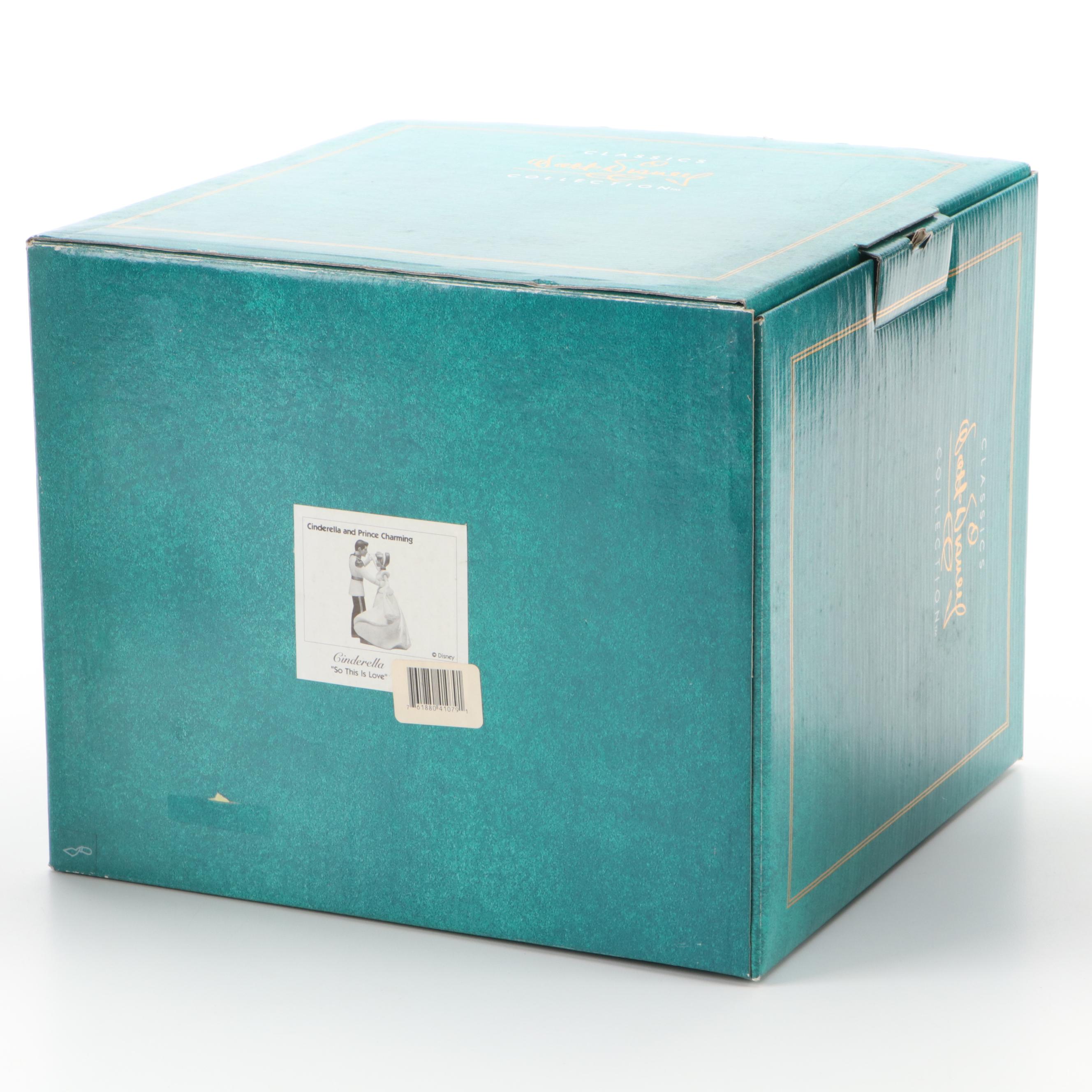 Walt Disney Classics Collection "So This Is Love" Porcelain Figurine