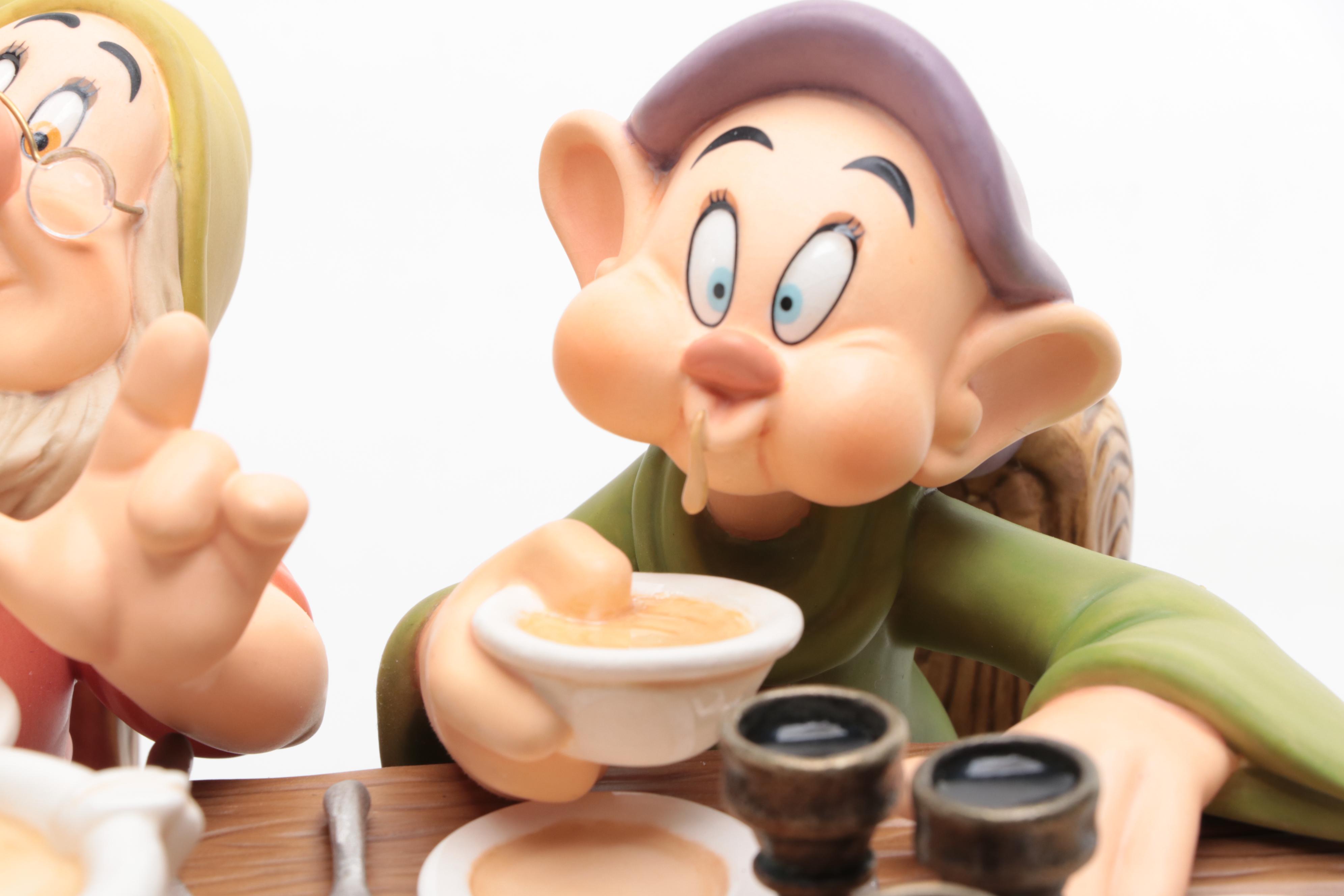 Walt Disney Classics Collection Limited Edition "Soup's On" Figurine and Book