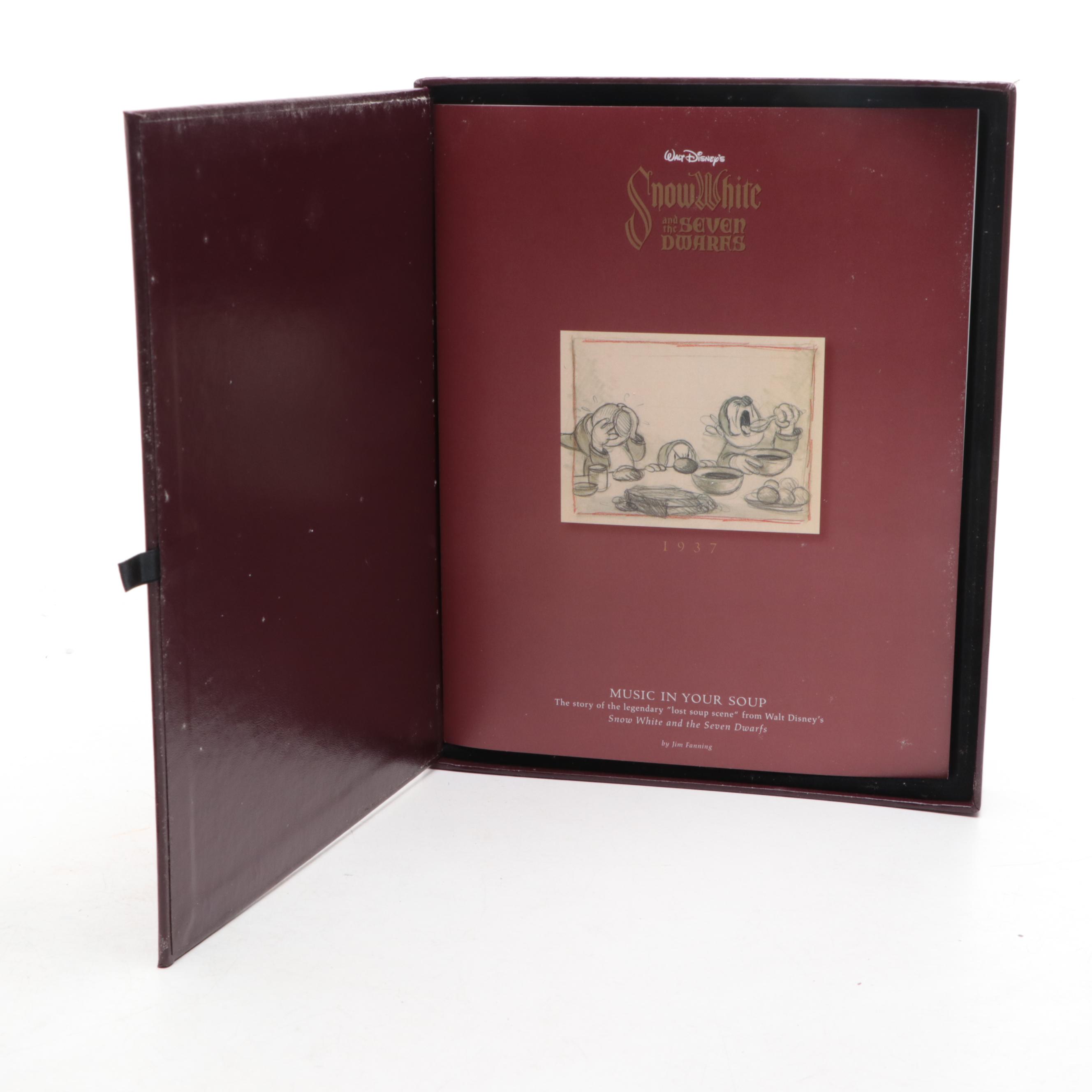 Walt Disney Classics Collection Limited Edition "Soup's On" Figurine and Book