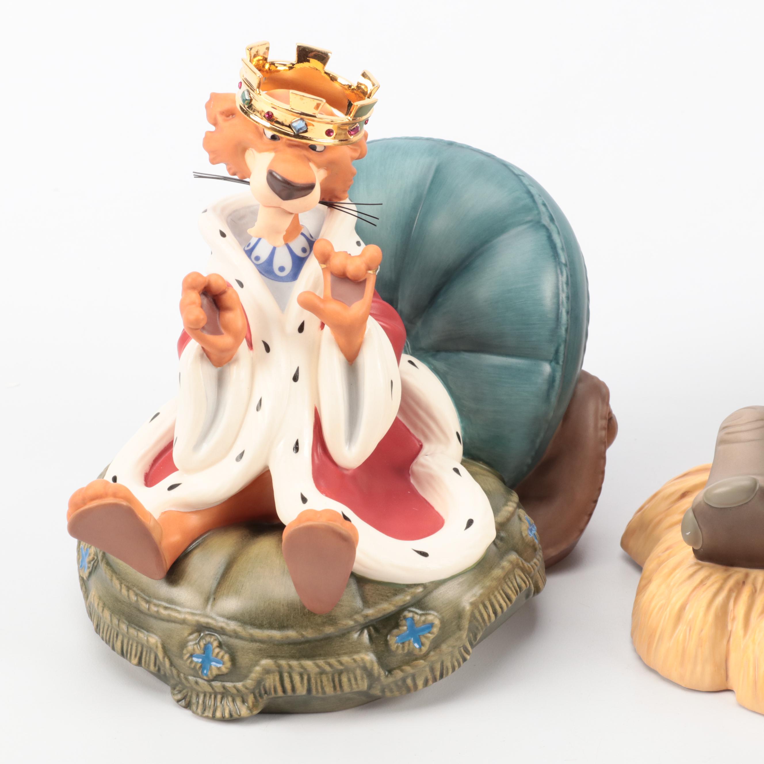 Walt Disney Classics Collection "Robin Hood" and Other Figurines