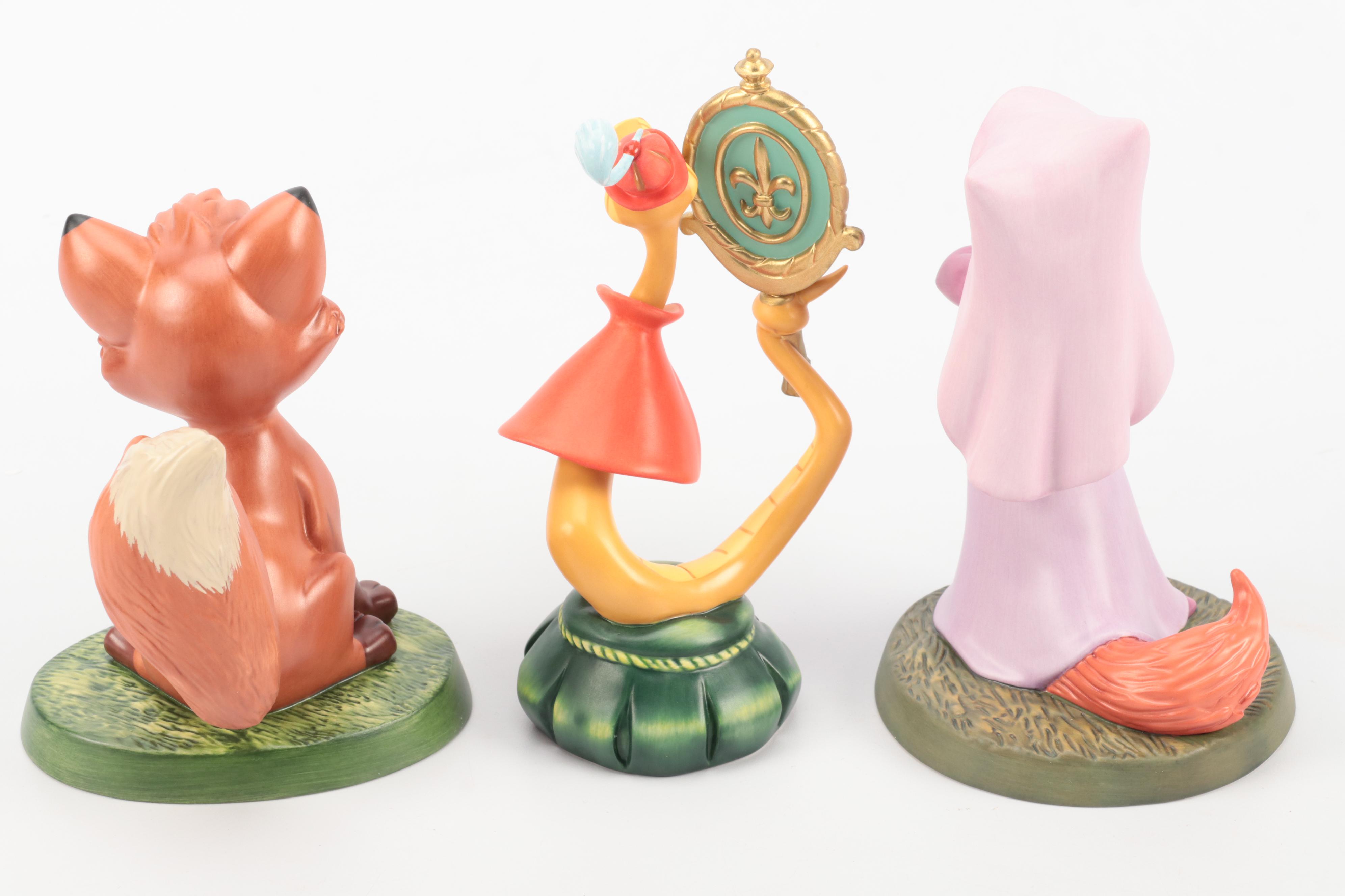 Walt Disney Classics Collection "Robin Hood" and Other Figurines
