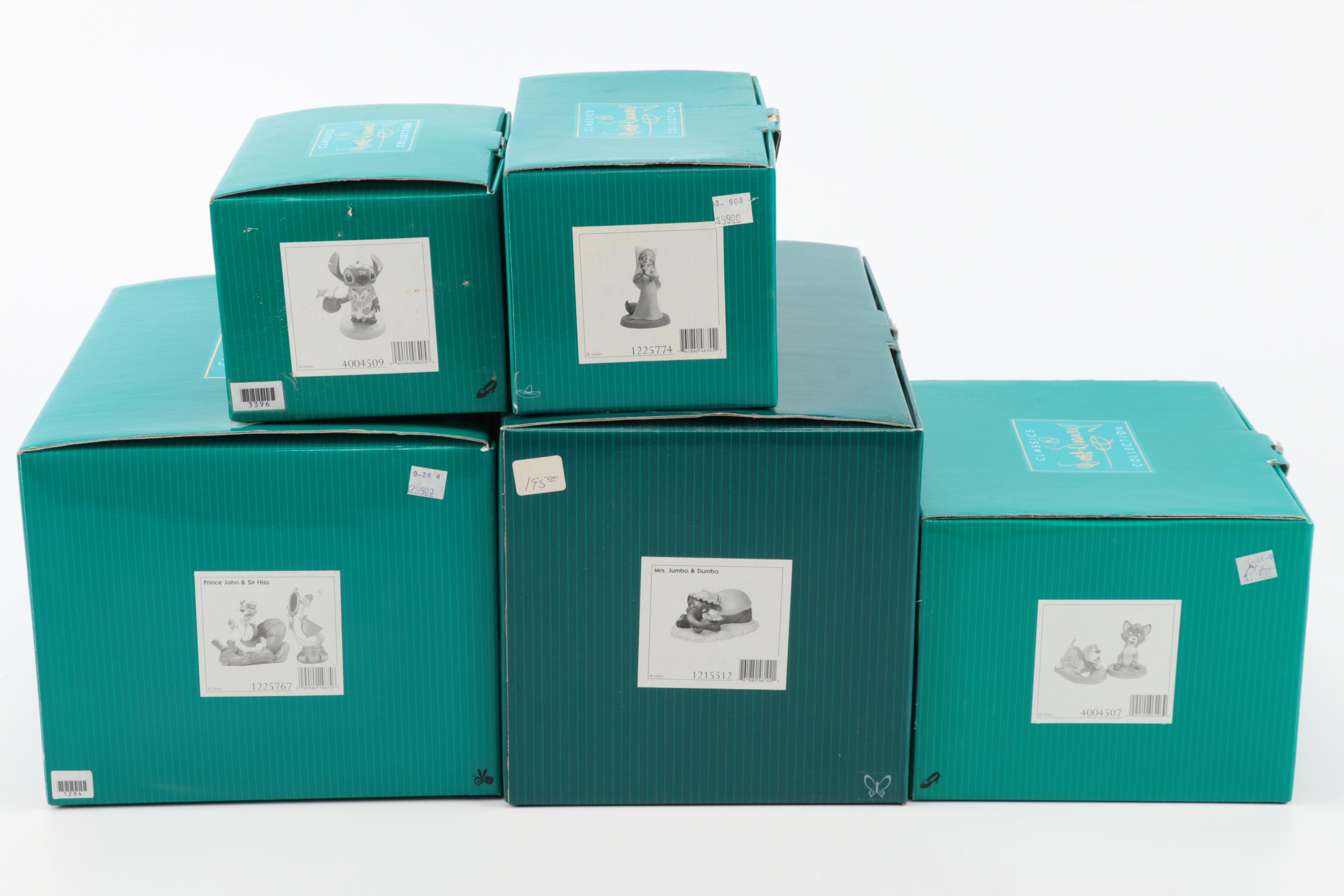 Walt Disney Classics Collection "Robin Hood" and Other Figurines