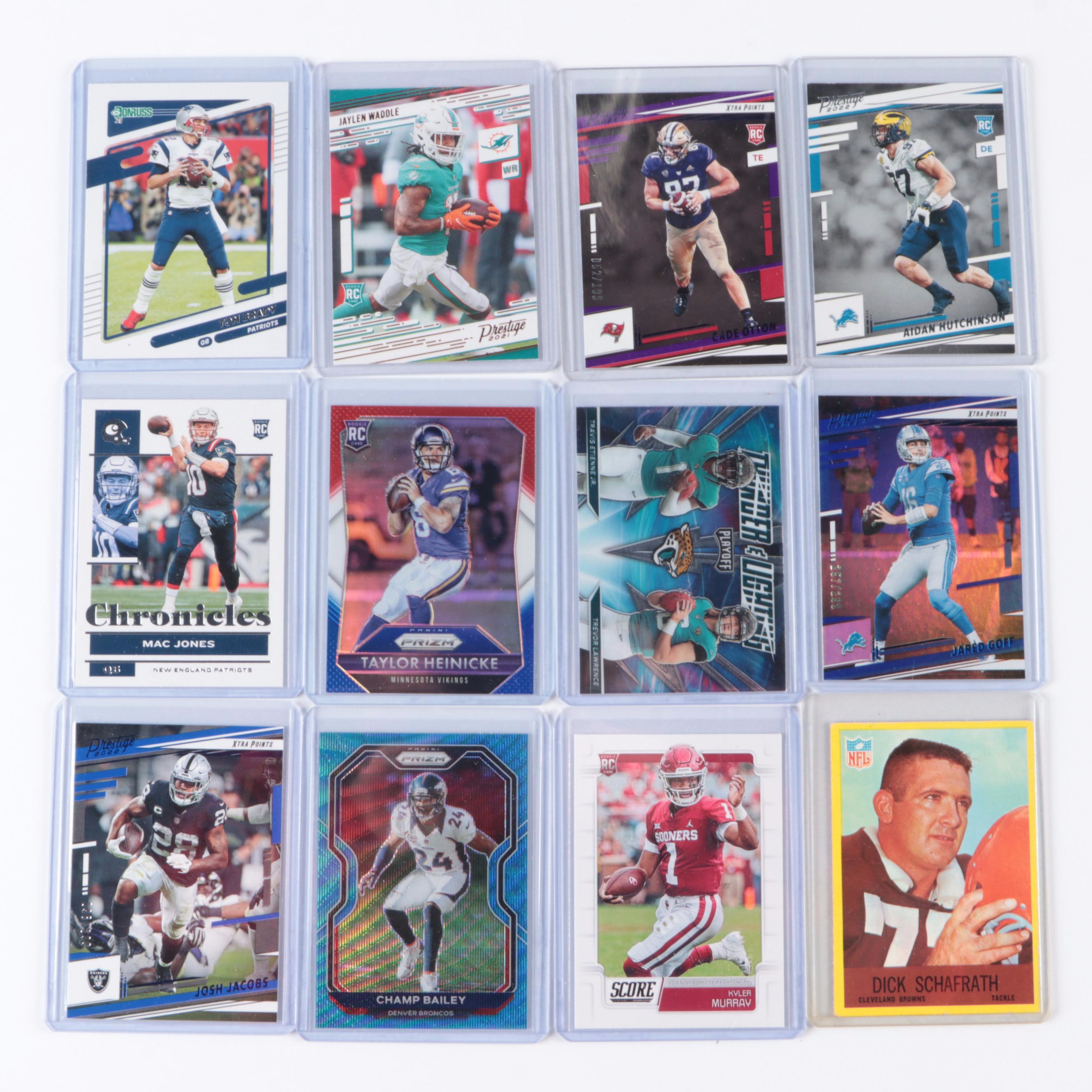Mosaic with More Football Cards, John Elway, Tom Brady and More, 1980s–2020s