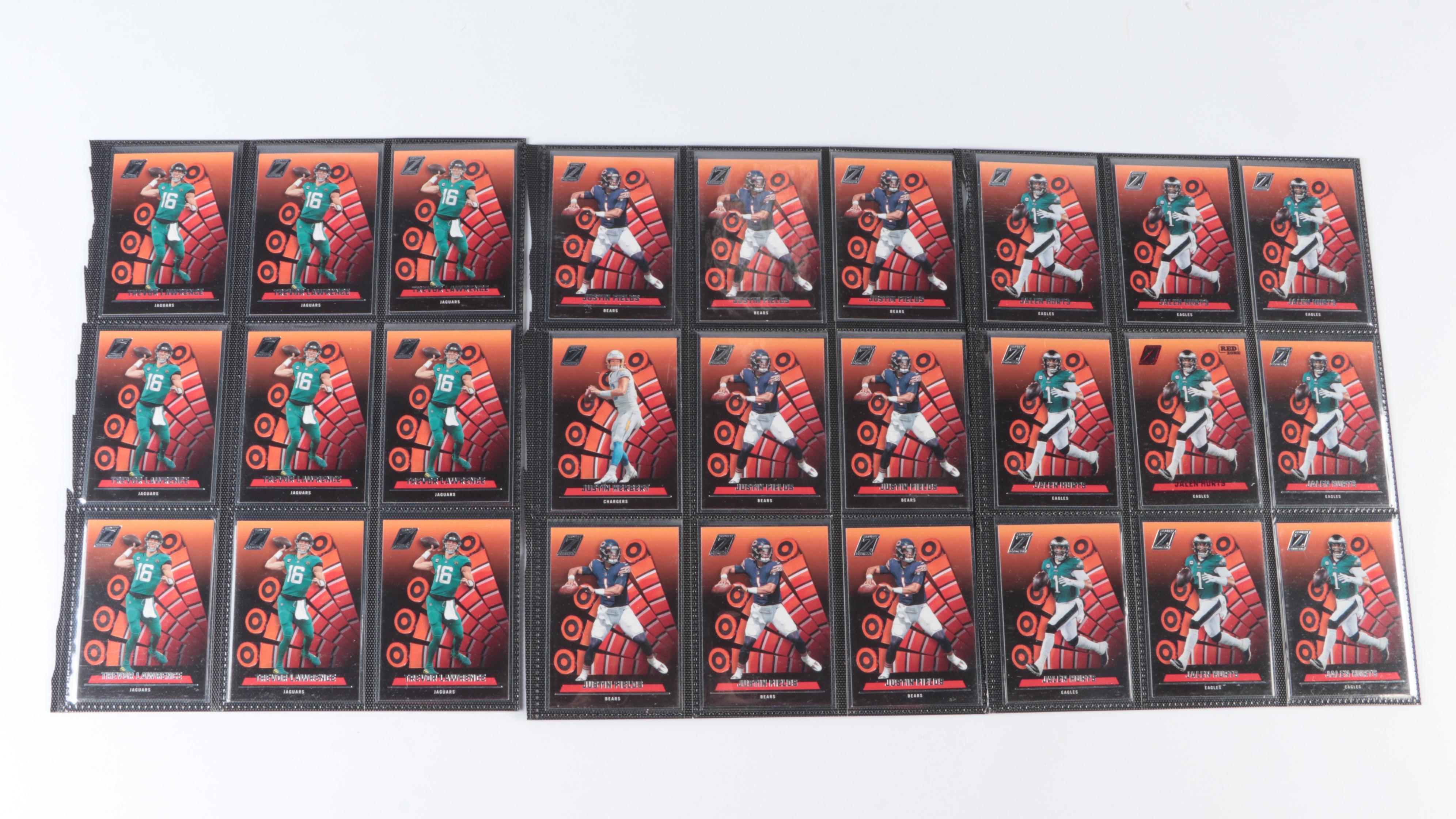 Mosaic with More Football Cards, John Elway, Tom Brady and More, 1980s–2020s
