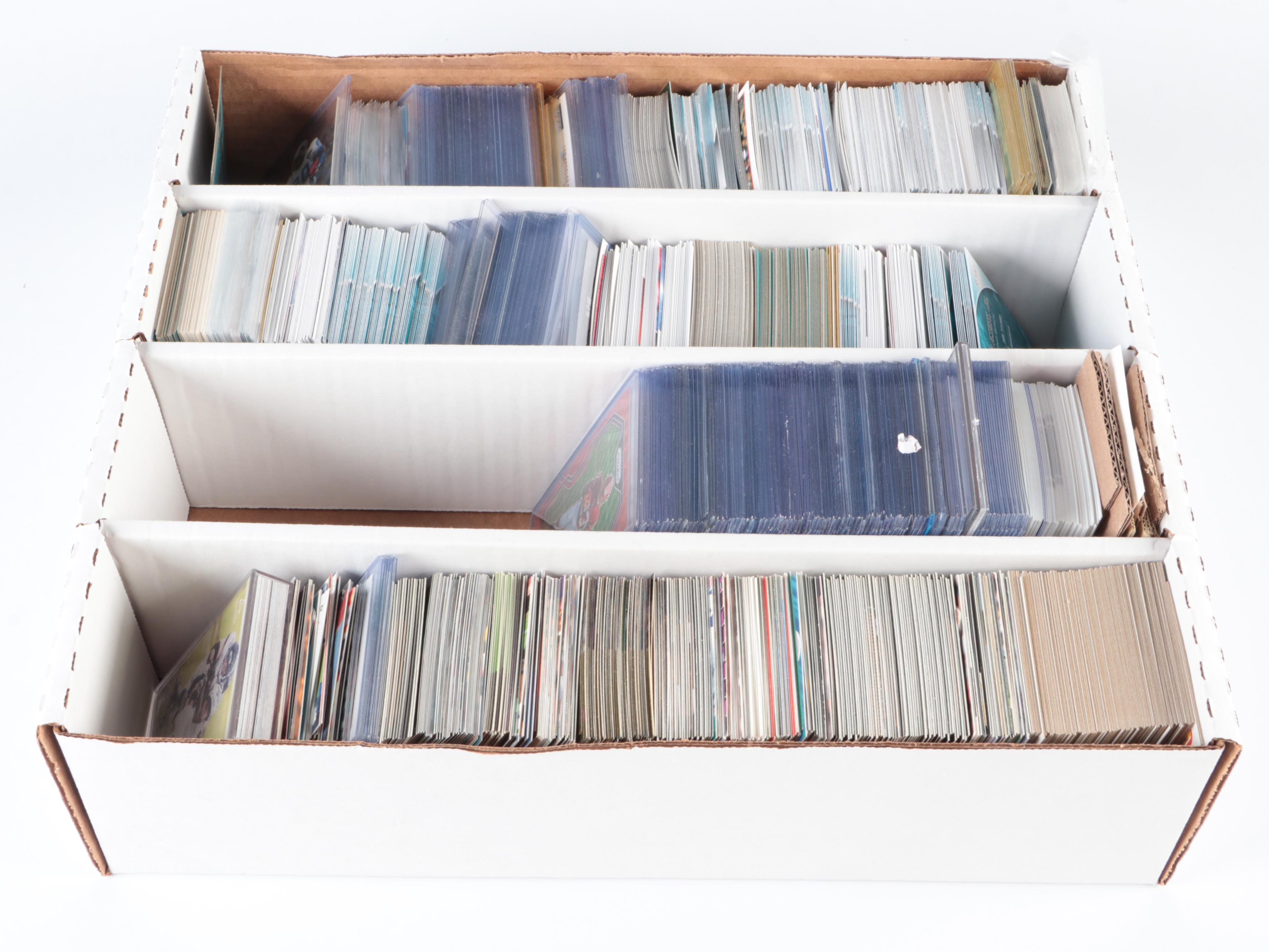 Mosaic with More Football Cards, John Elway, Tom Brady and More, 1980s–2020s