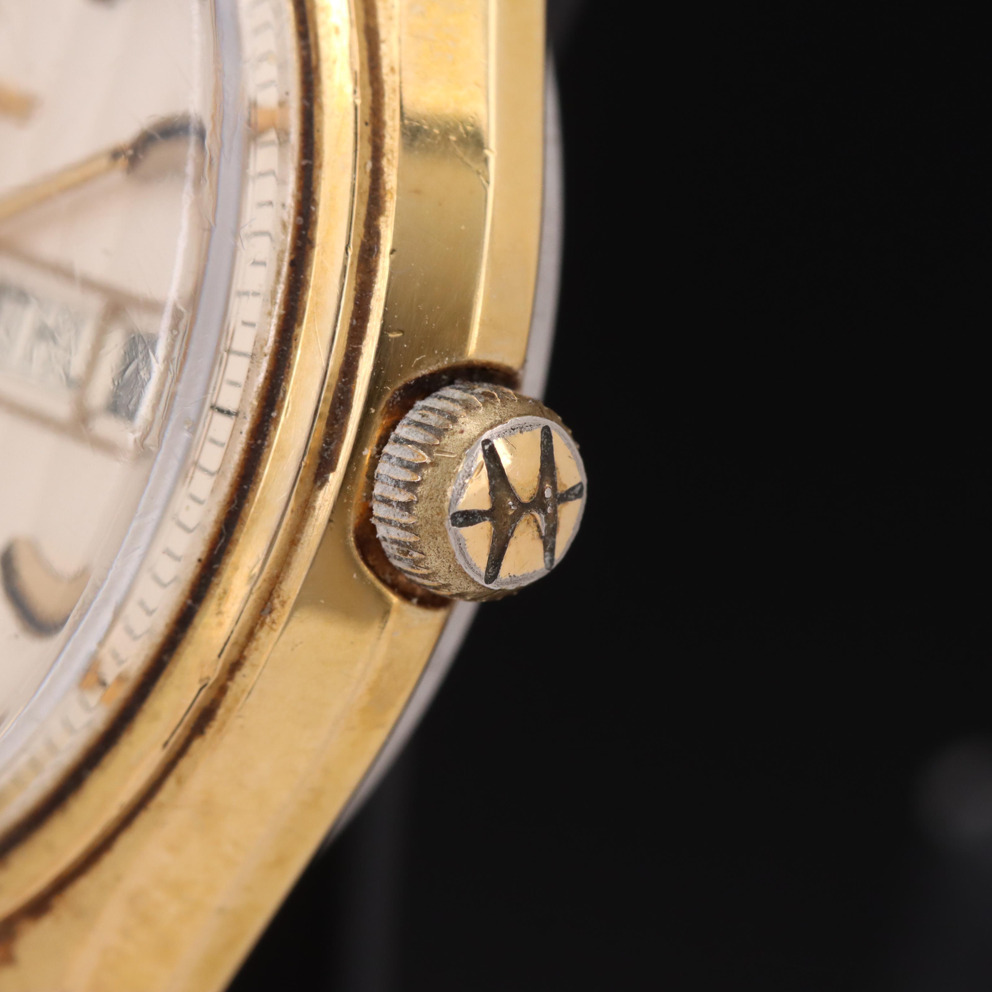 Vintage Hamilton Quartz Day-Date Watch