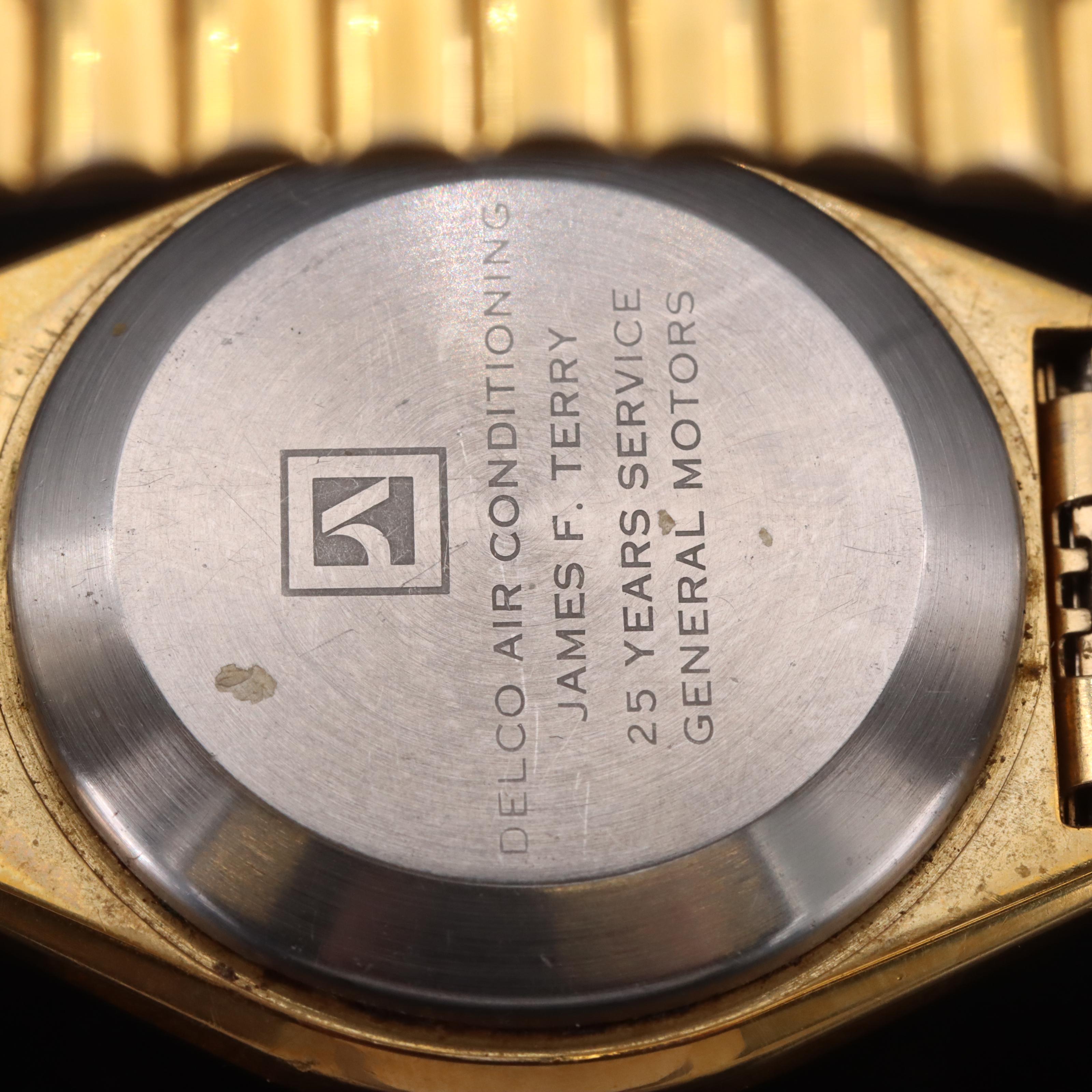 Vintage Hamilton Quartz Day-Date Watch