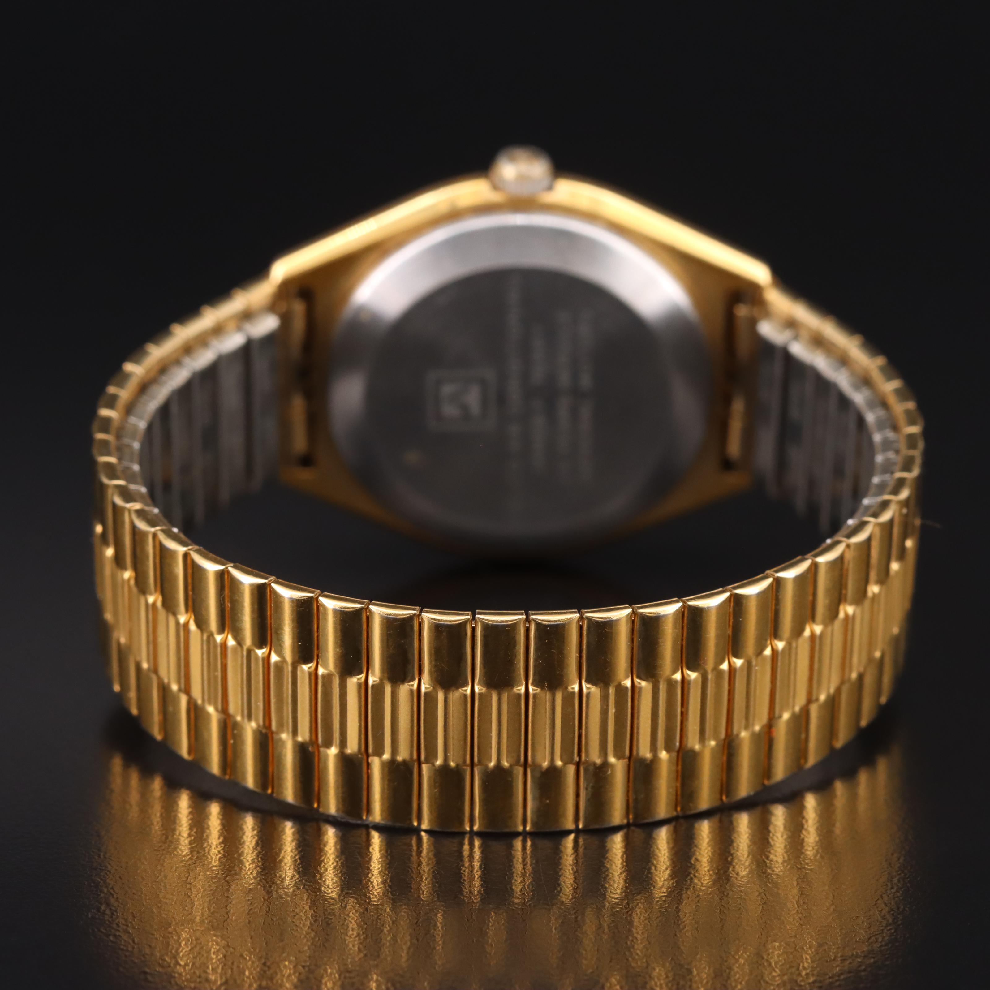 Vintage Hamilton Quartz Day-Date Watch