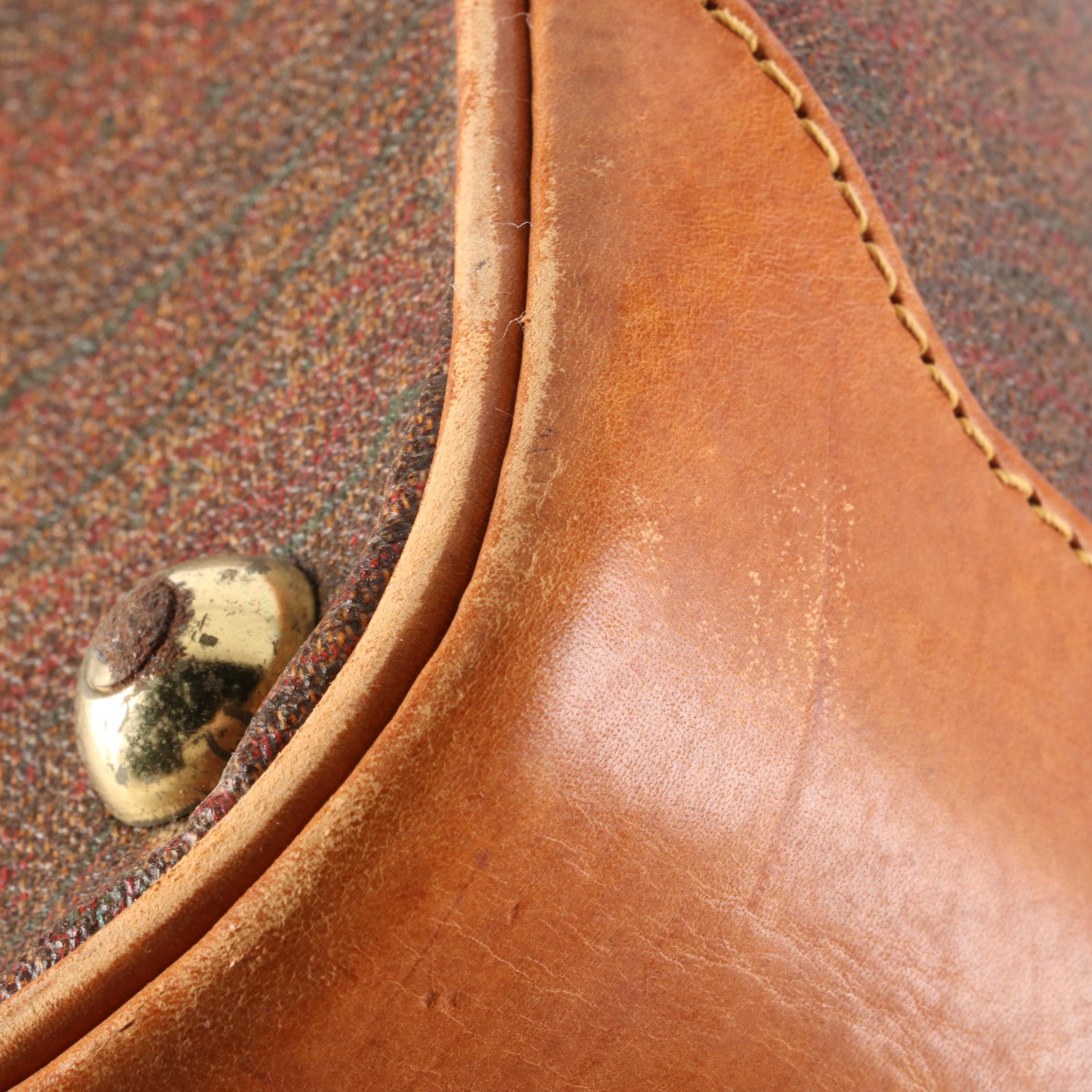 ETRO Travel Bag with Shoe Compartment in Paisley Coated Canvas and Leather