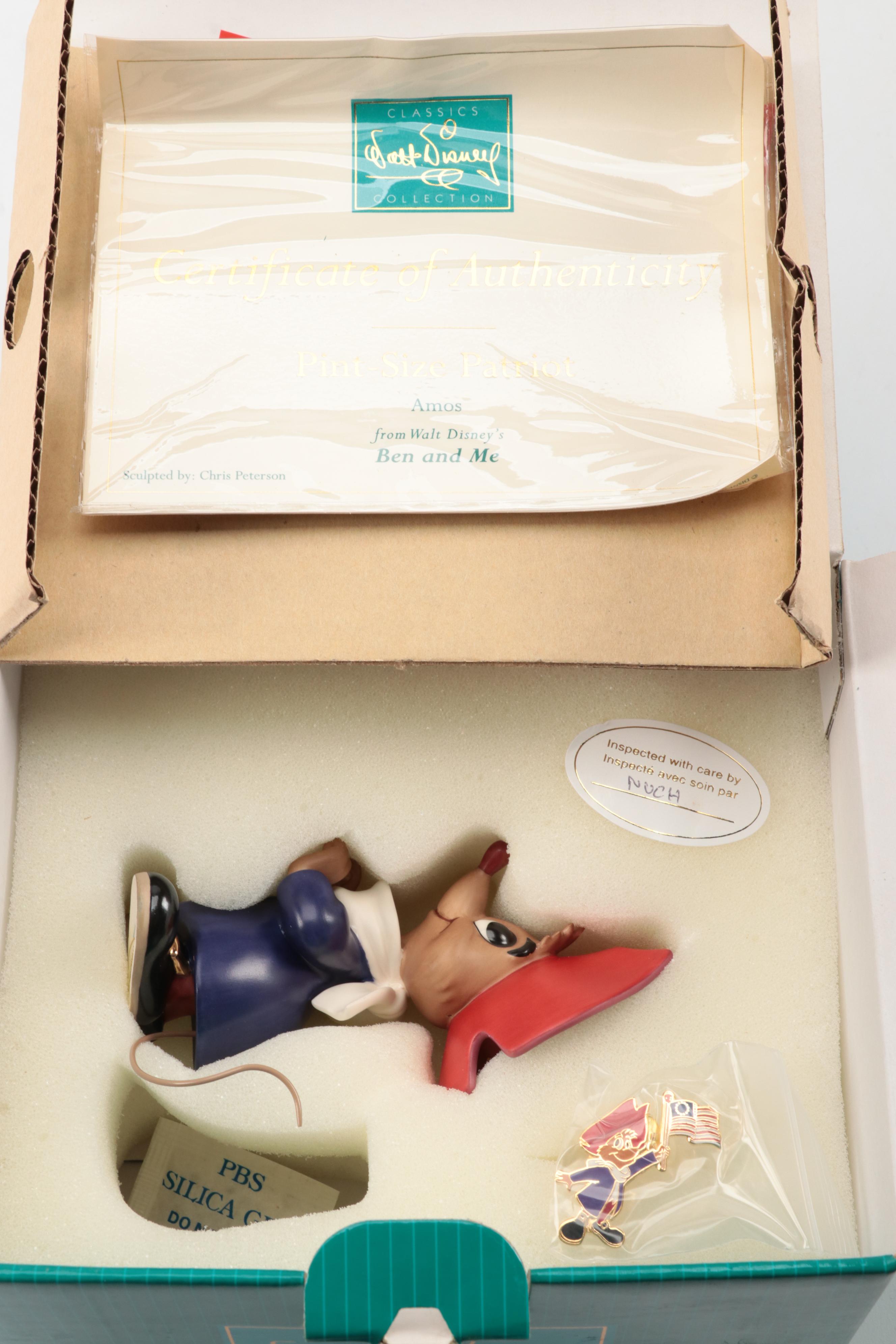 Walt Disney Classics Collection Ceramic Figurines