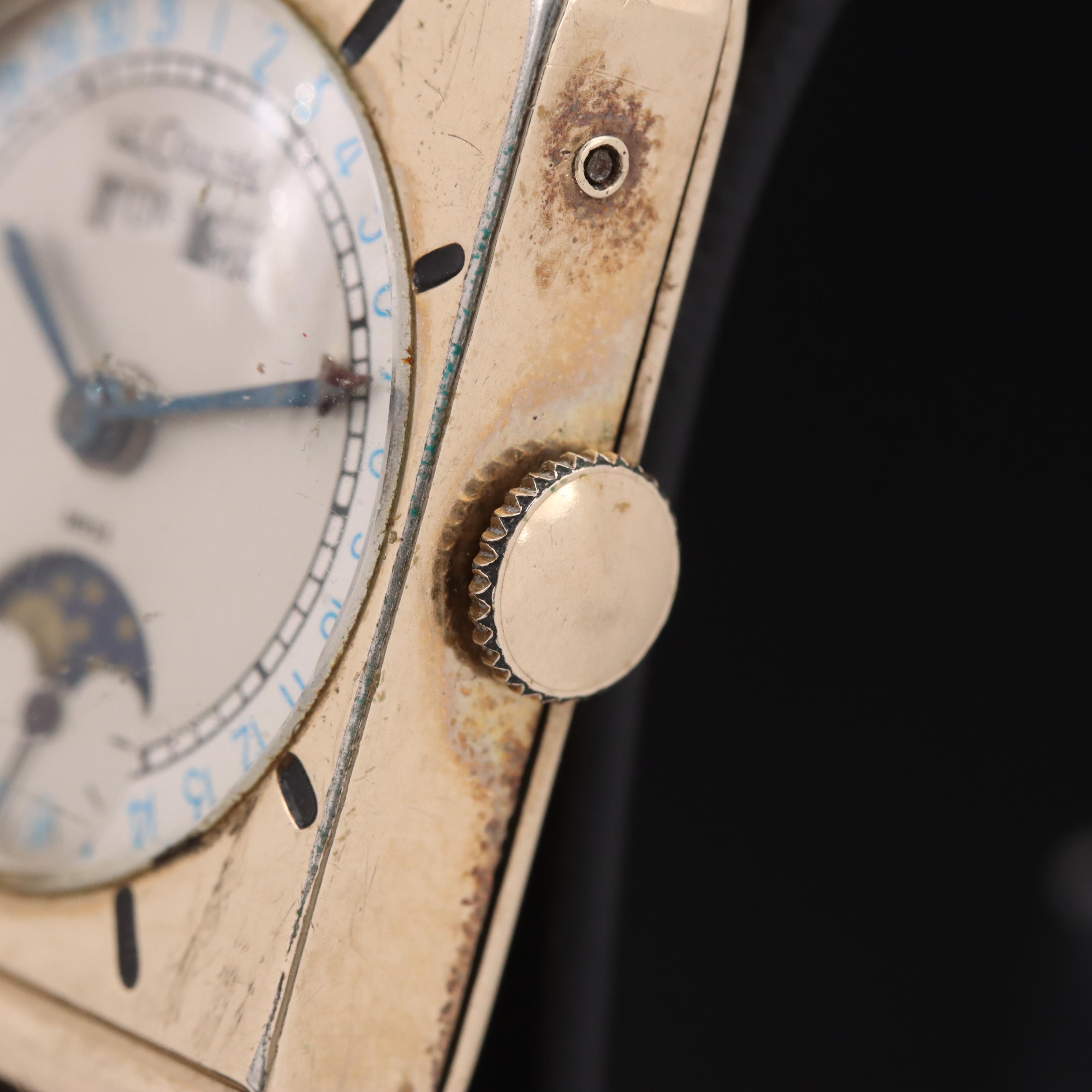 Vintage LeCoultre Triple Date Moonphase Watch