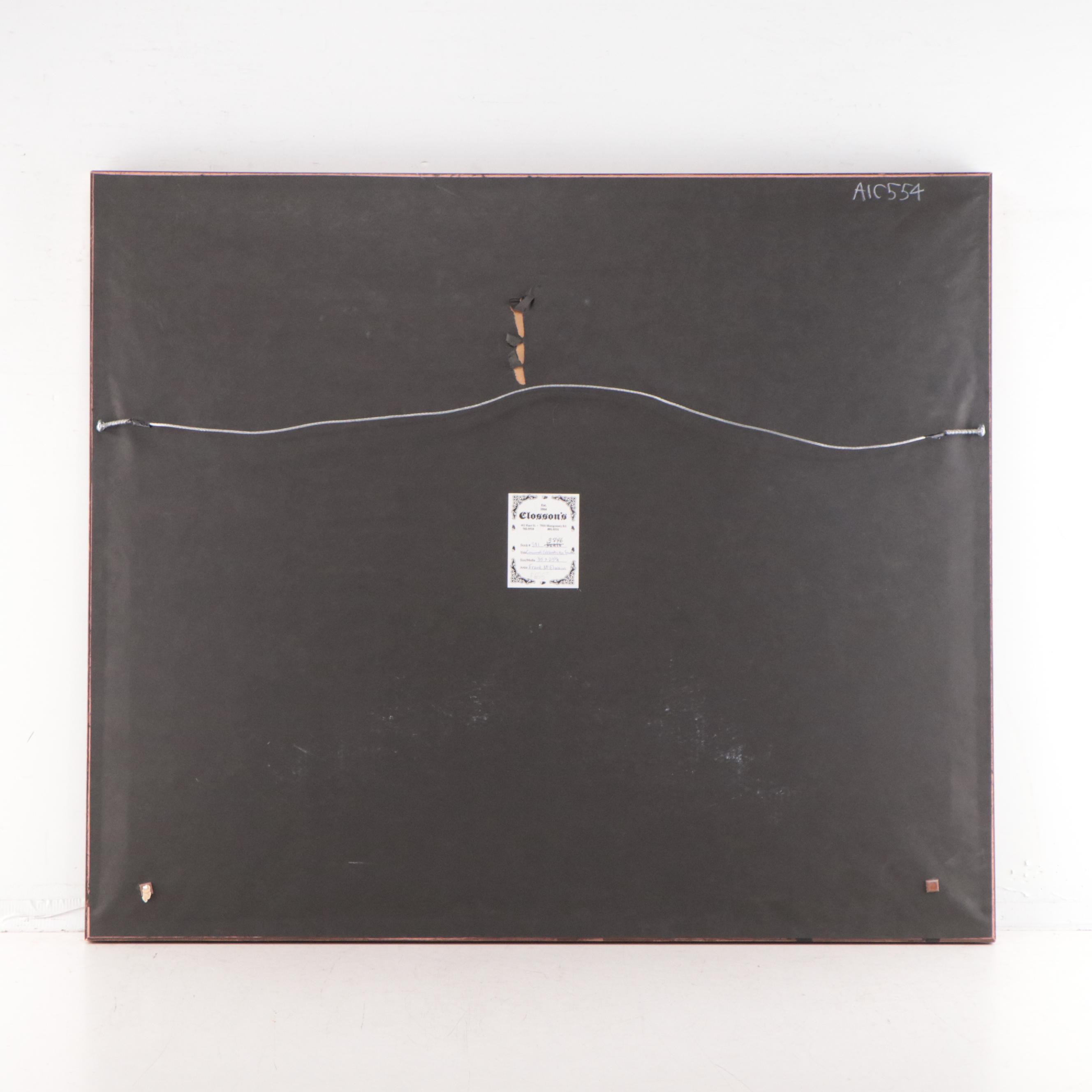 Frank McElwain Offset Lithograph "Cincinnati Celebrates the Fourth"