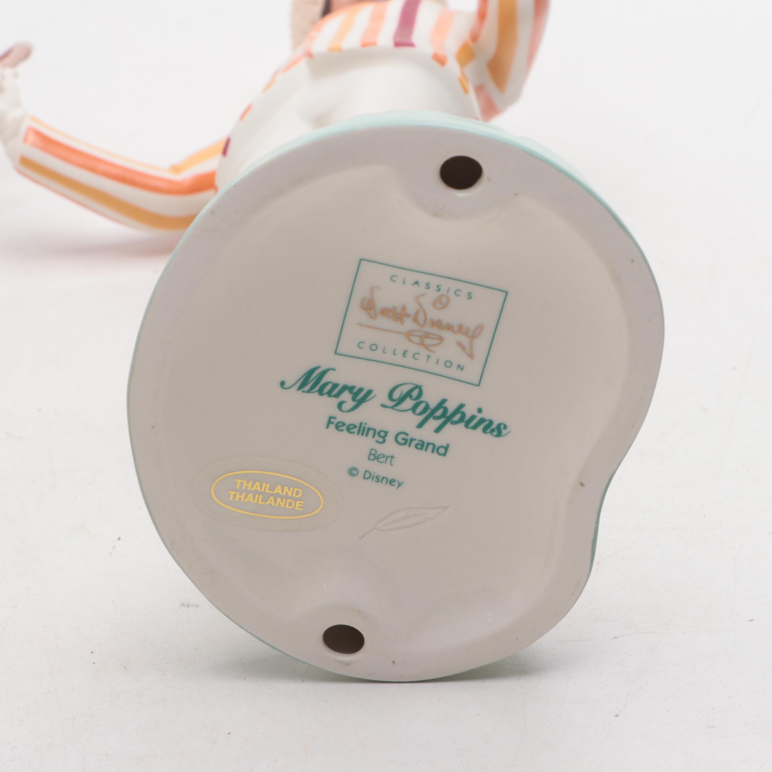 Classics Walt Disney Collection Ceramic Figurines Including "Mary Poppins"