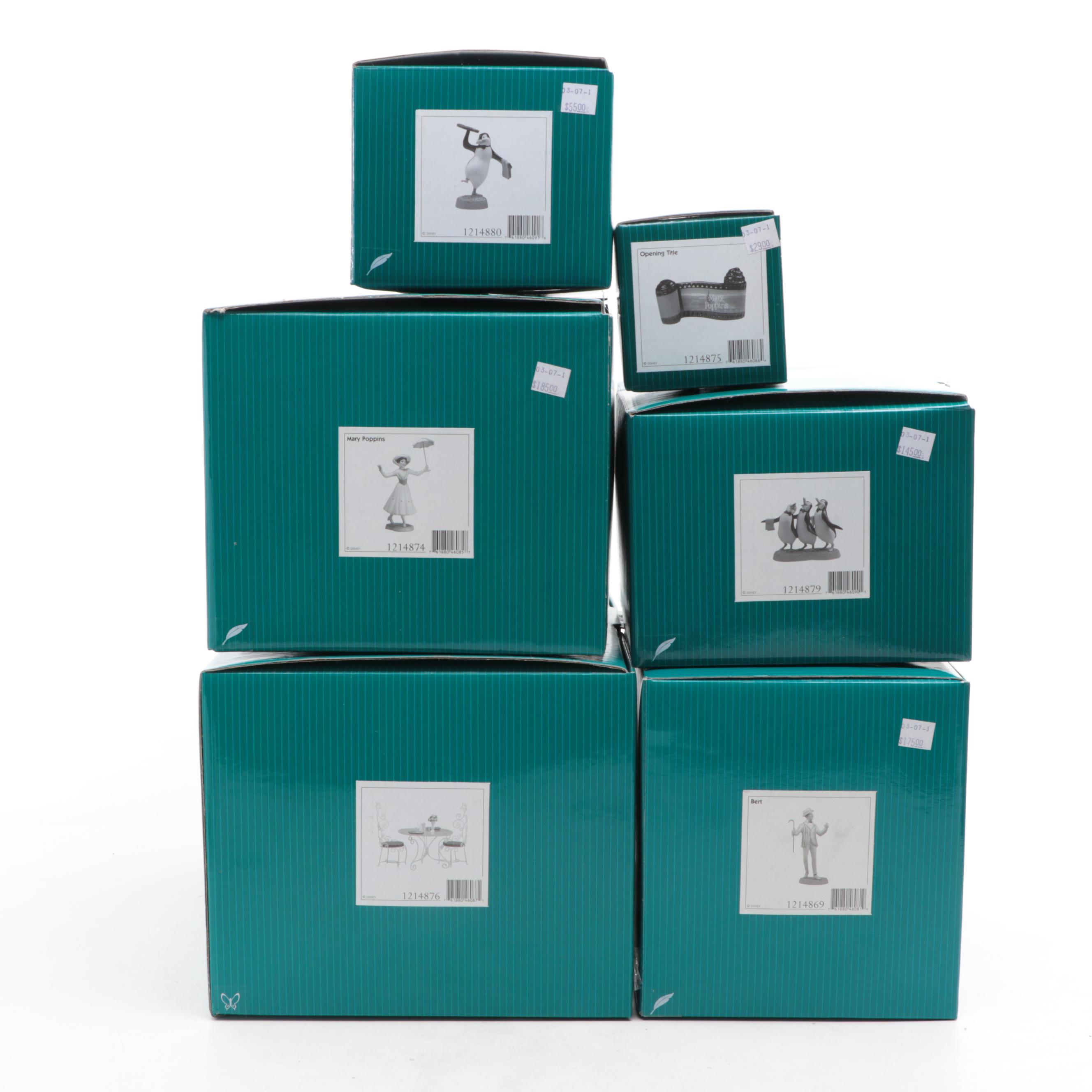 Classics Walt Disney Collection Ceramic Figurines Including "Mary Poppins"