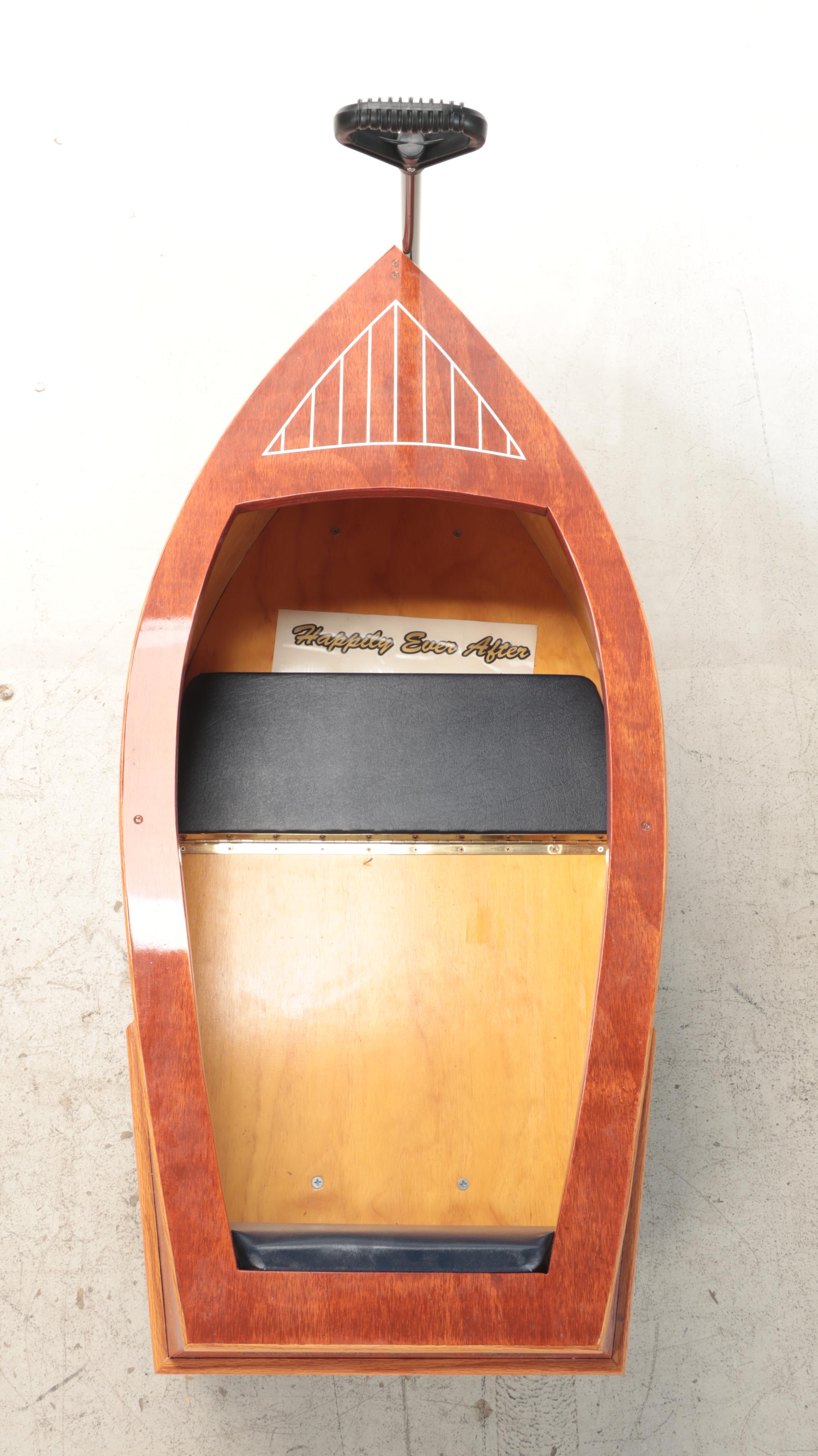 Millside Industries Wooden Boat Wagon