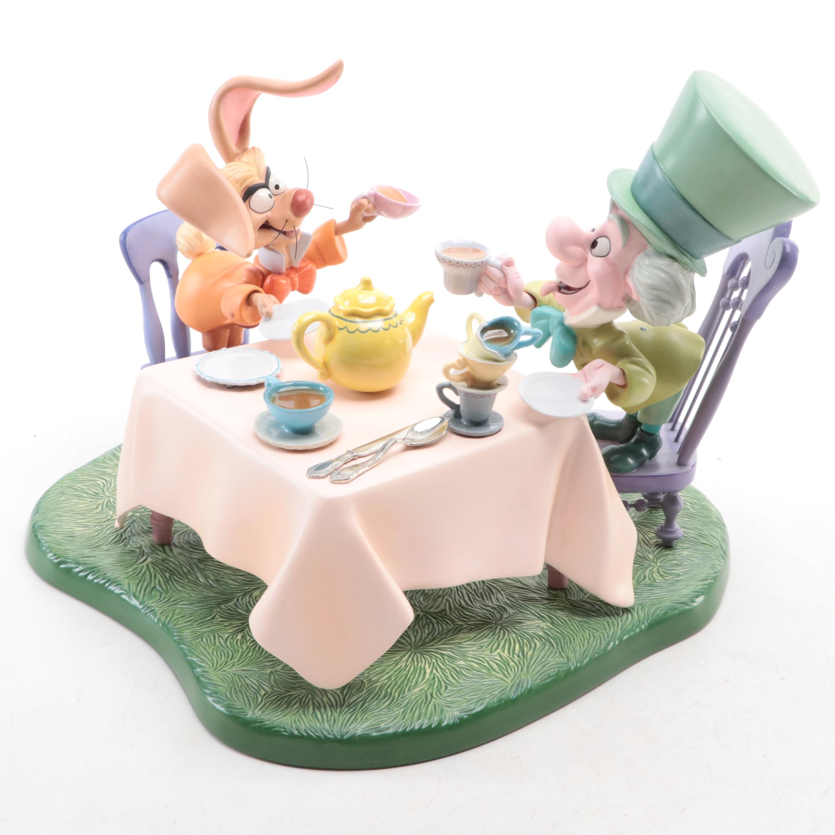 Disney "Mad Hatter and March Hare: A Very Merry Unbirthday" Ceramic Figurine