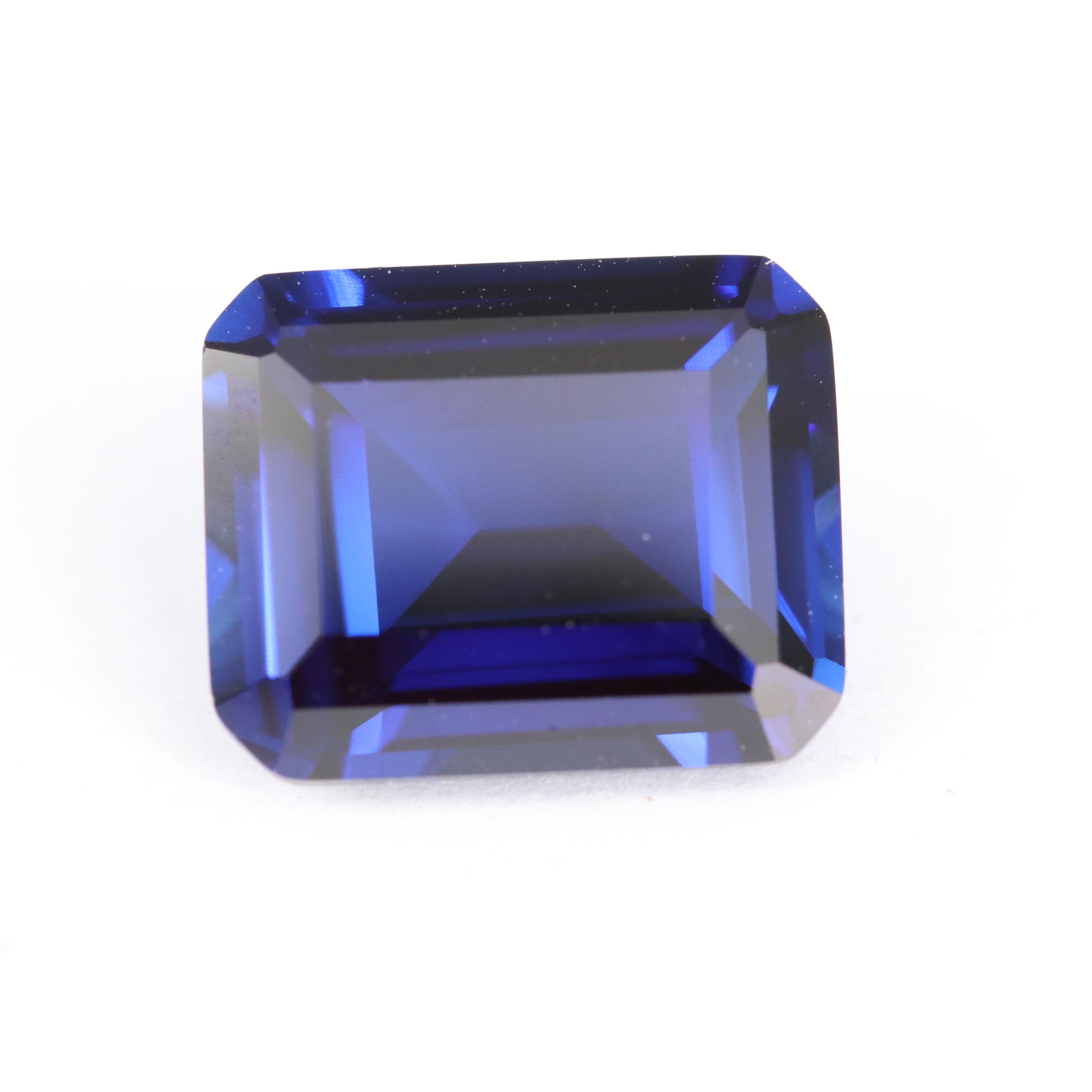 Loose 5.94 CT Lab Grown Sapphire